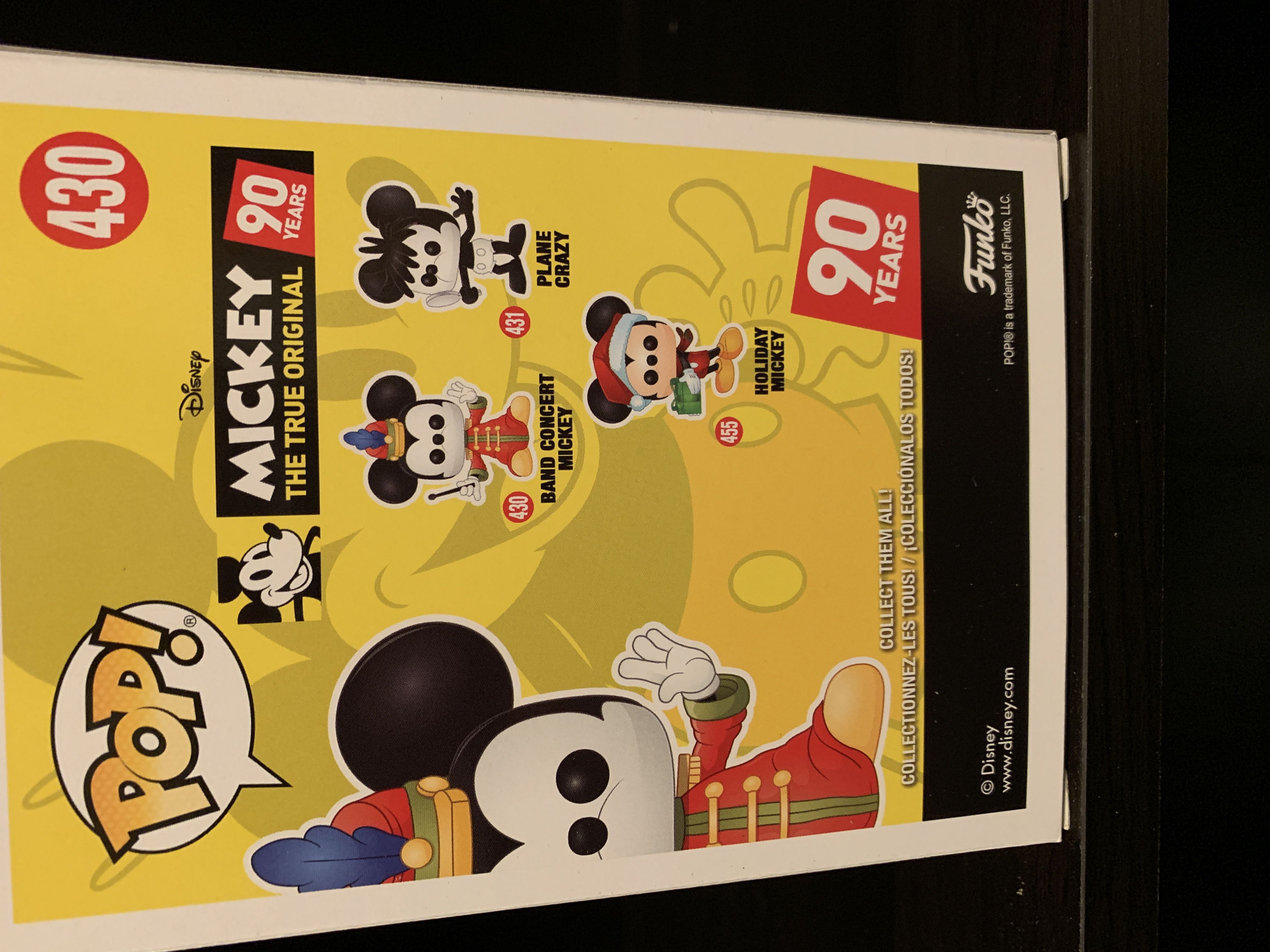 Band Concert Mickey - Disney vinyl figure collectible [Barcode 11613557] - Main Image 2