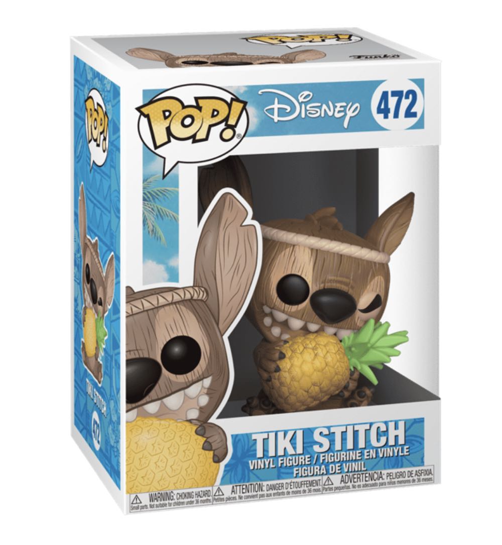 Tiki Stitch - Lilo and Stitch vinyl figure collectible [Barcode 889698322188] - Main Image 3