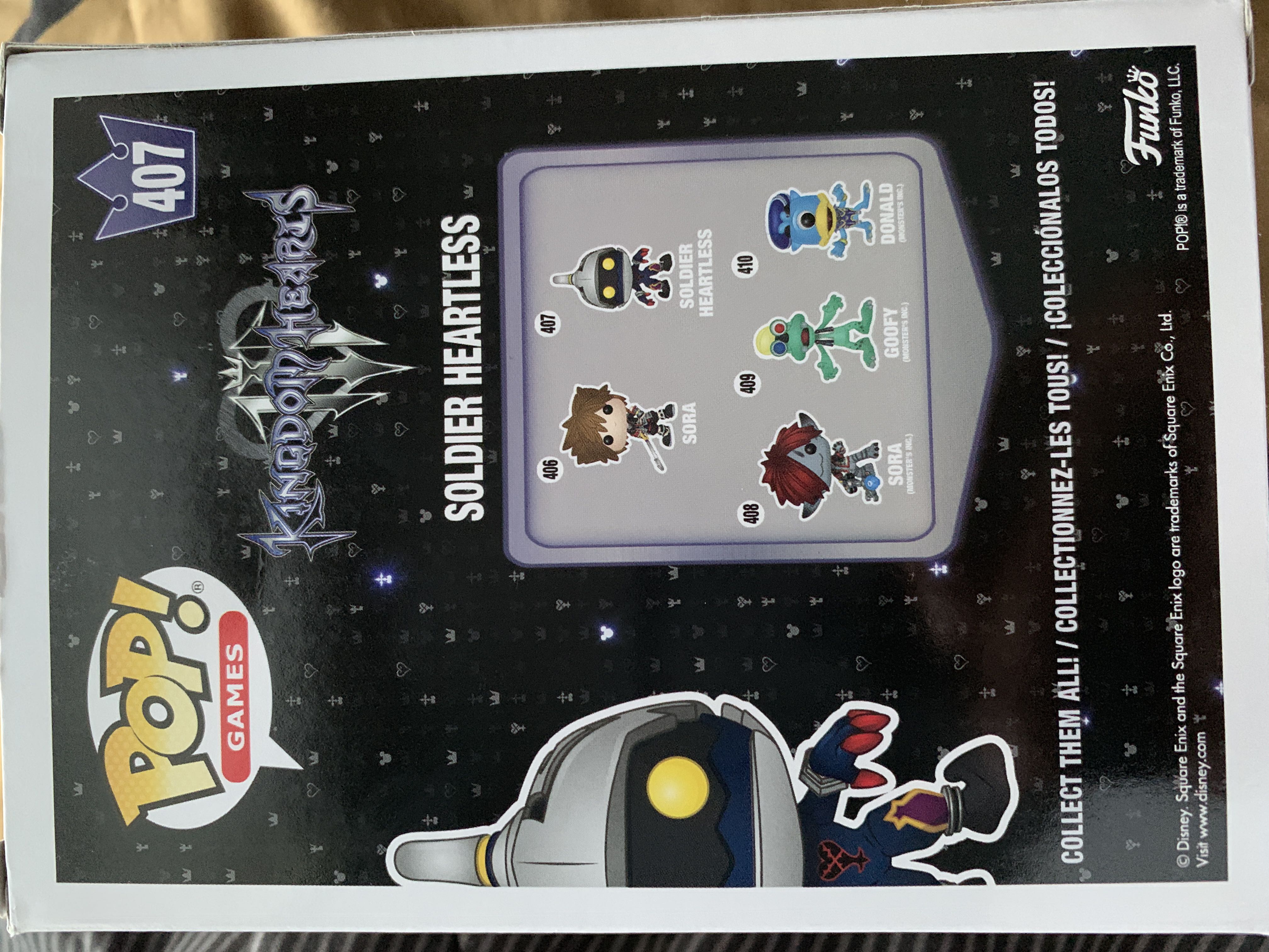 Soldier Heatless - Kingdom Hearts vinyl figure collectible [Barcode 889698340564] - Main Image 2