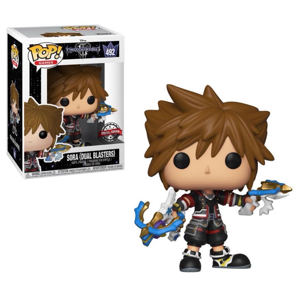 Sora (Dual Blasters) 11,50€ - Kingdom Hearts vinyl figure collectible [Barcode 889698340618] - Main Image 2