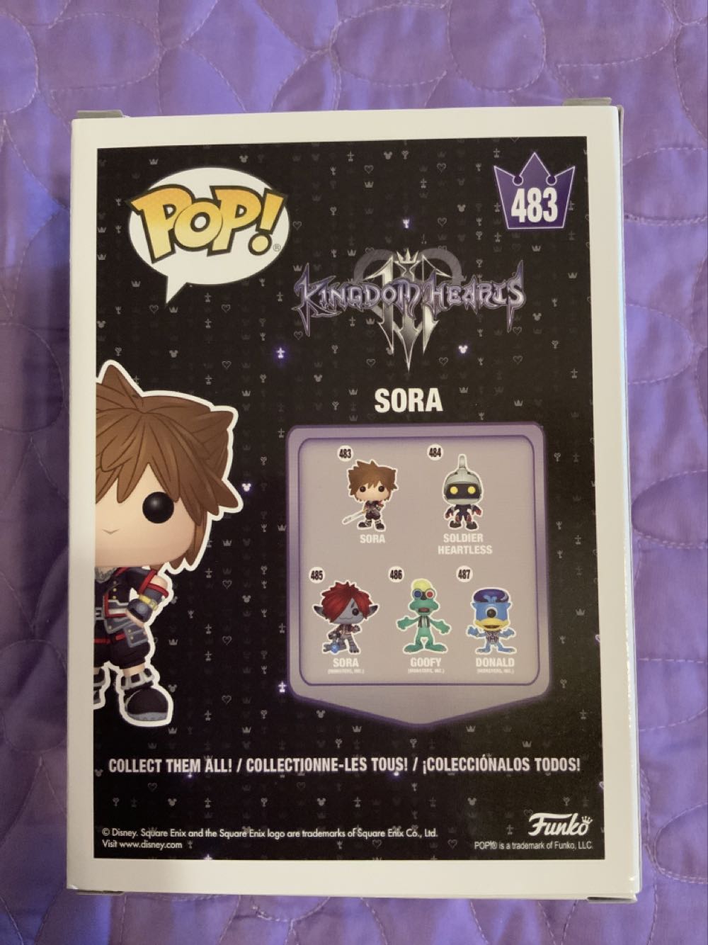 Sora - Kingdom Hearts vinyl figure collectible [Barcode 889698340526] - Main Image 2