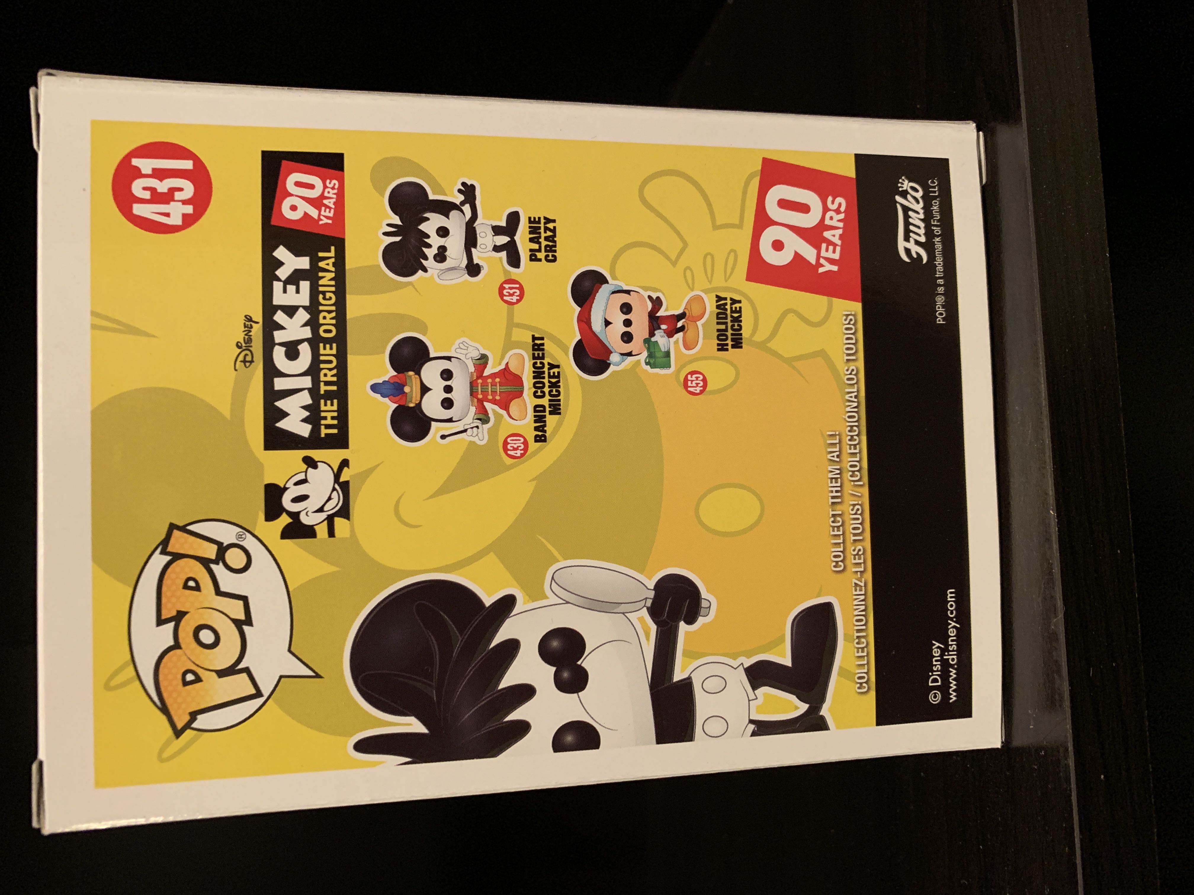 Mickey -431- Plane Crazy - Disney vinyl figure collectible [Barcode 889698321914] - Main Image 2