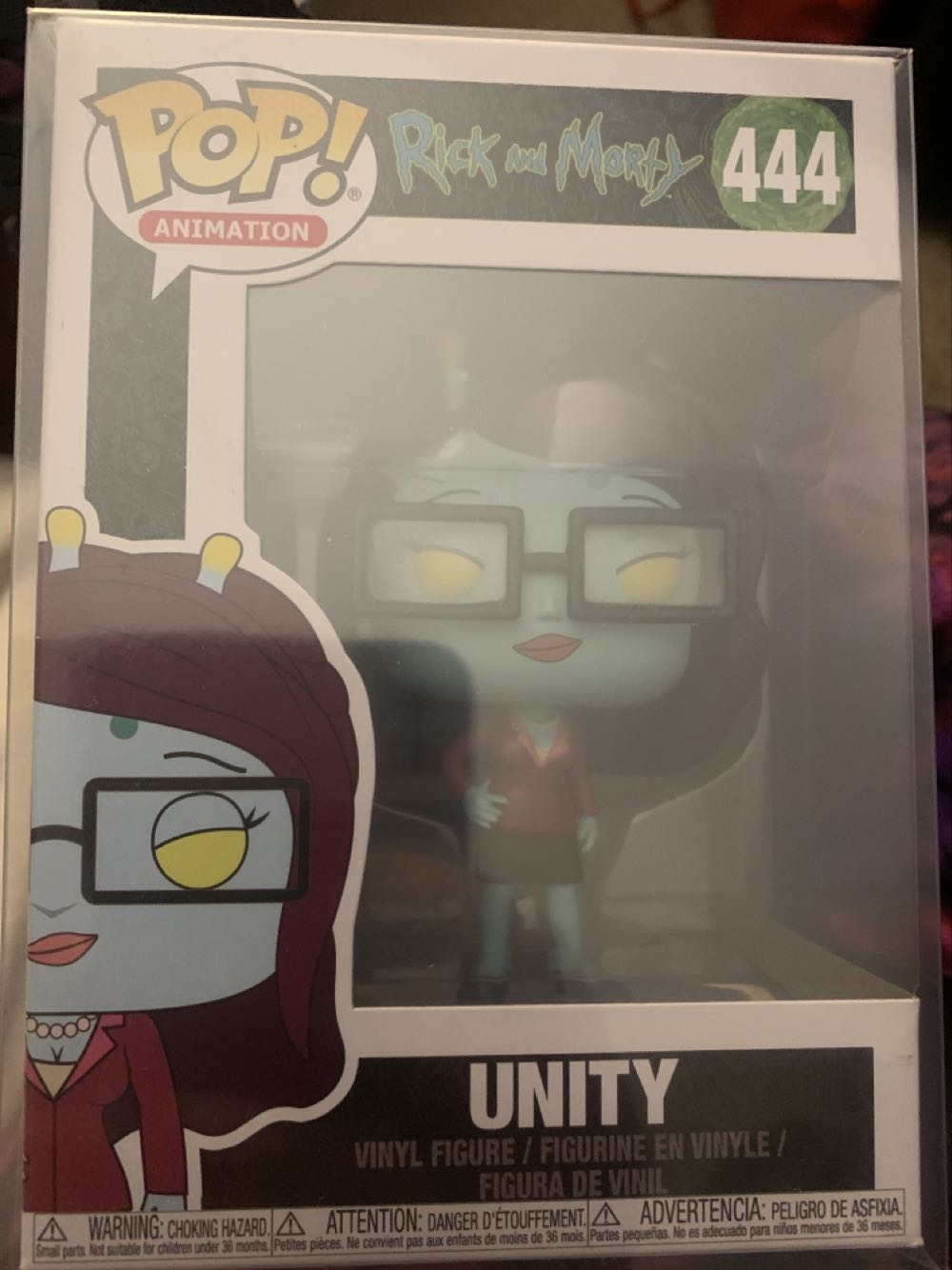 Unity - Rick & Morty vinyl figure collectible [Barcode 889698355957] - Main Image 3