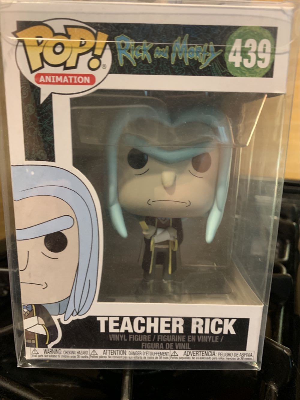 Teacher Rick - Rick & Morty vinyl figure collectible [Barcode 889698355902] - Main Image 3