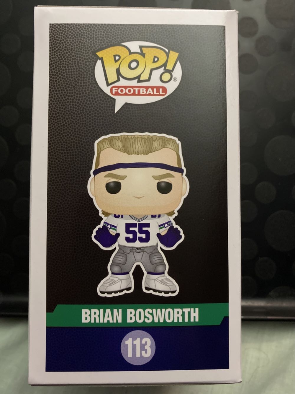 Brian Bosworth - NFL vinyl figure collectible [Barcode 889698333061] - Main Image 2