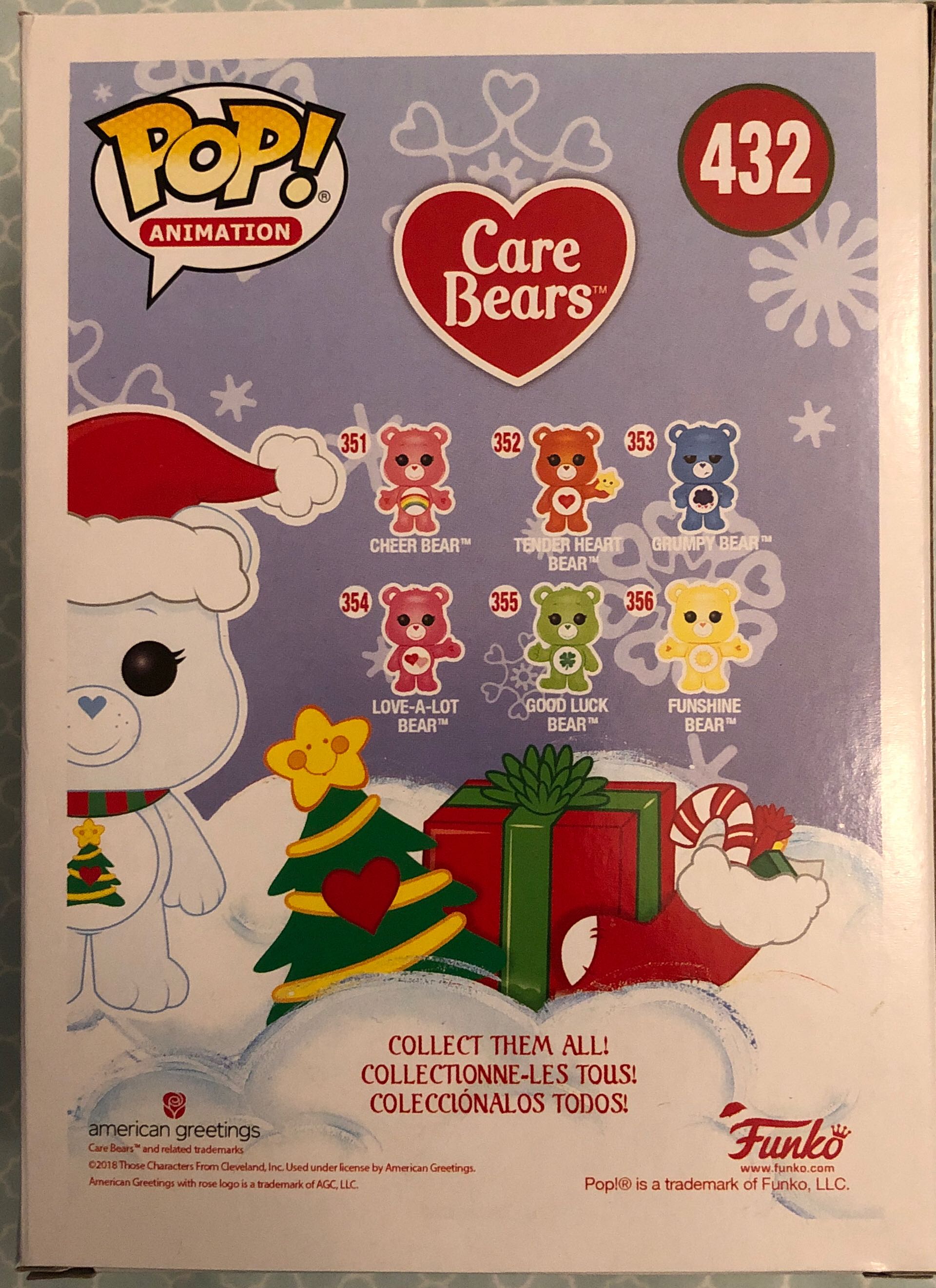 POP - Christmas Wishes Bear - Funko vinyl figure collectible [Barcode 889698349987] - Main Image 2