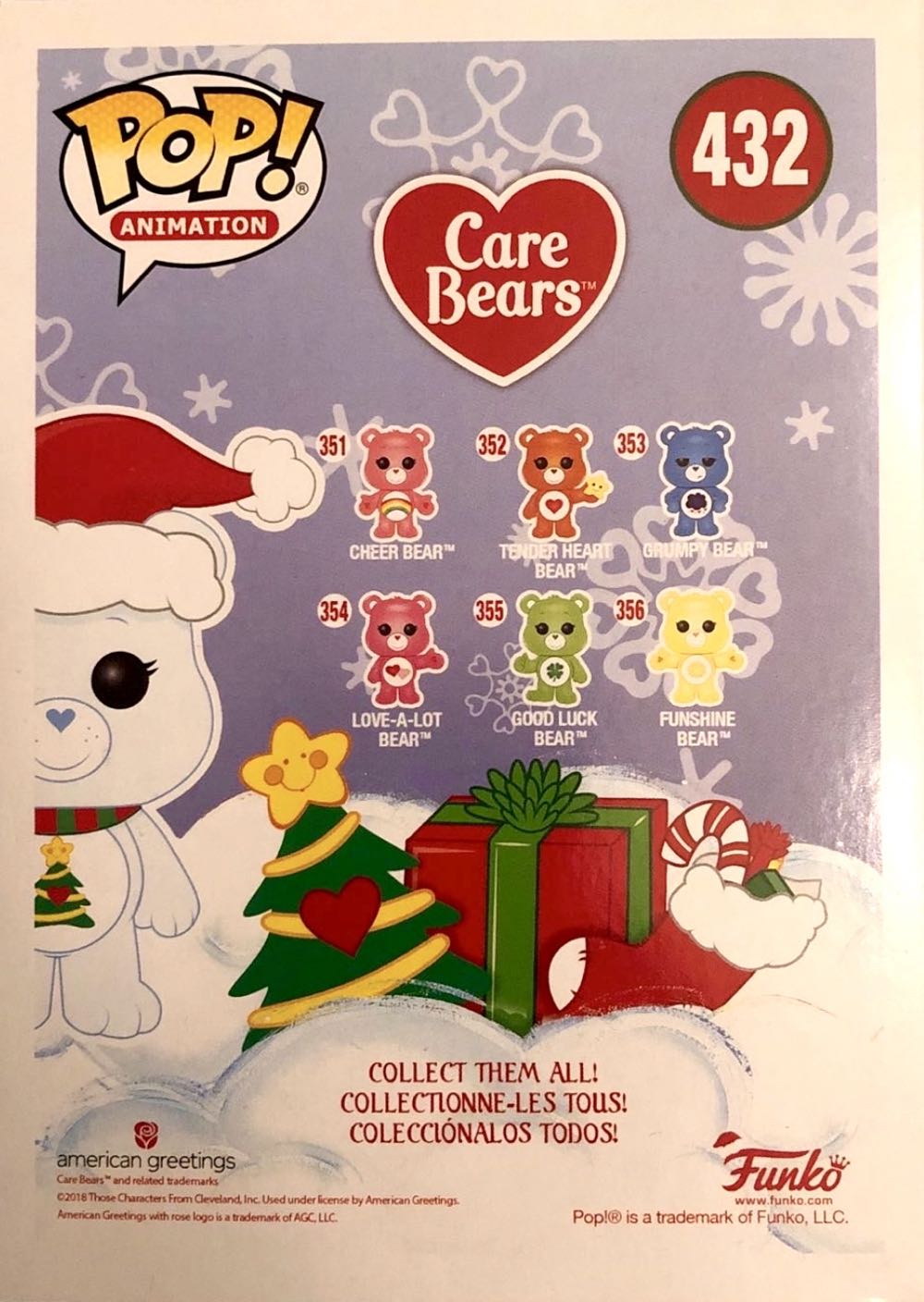 POP - Christmas Wishes Bear - Funko vinyl figure collectible [Barcode 889698349987] - Main Image 4