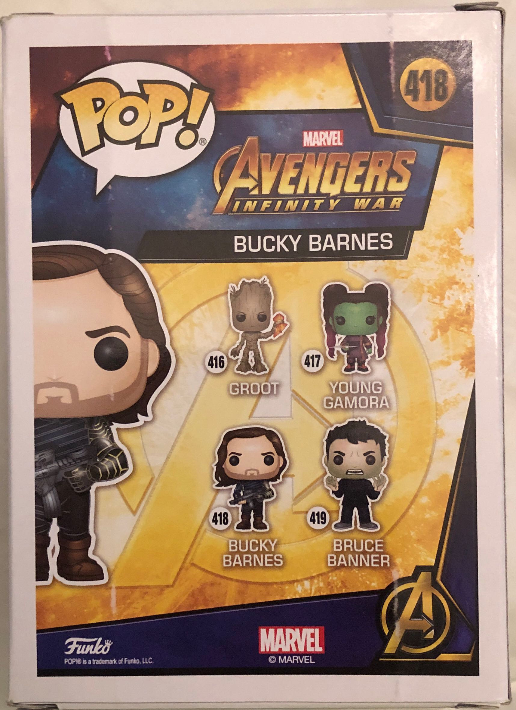 Bucky Barnes - Avengers: Infinity War vinyl figure collectible [Barcode 889698357753] - Main Image 2