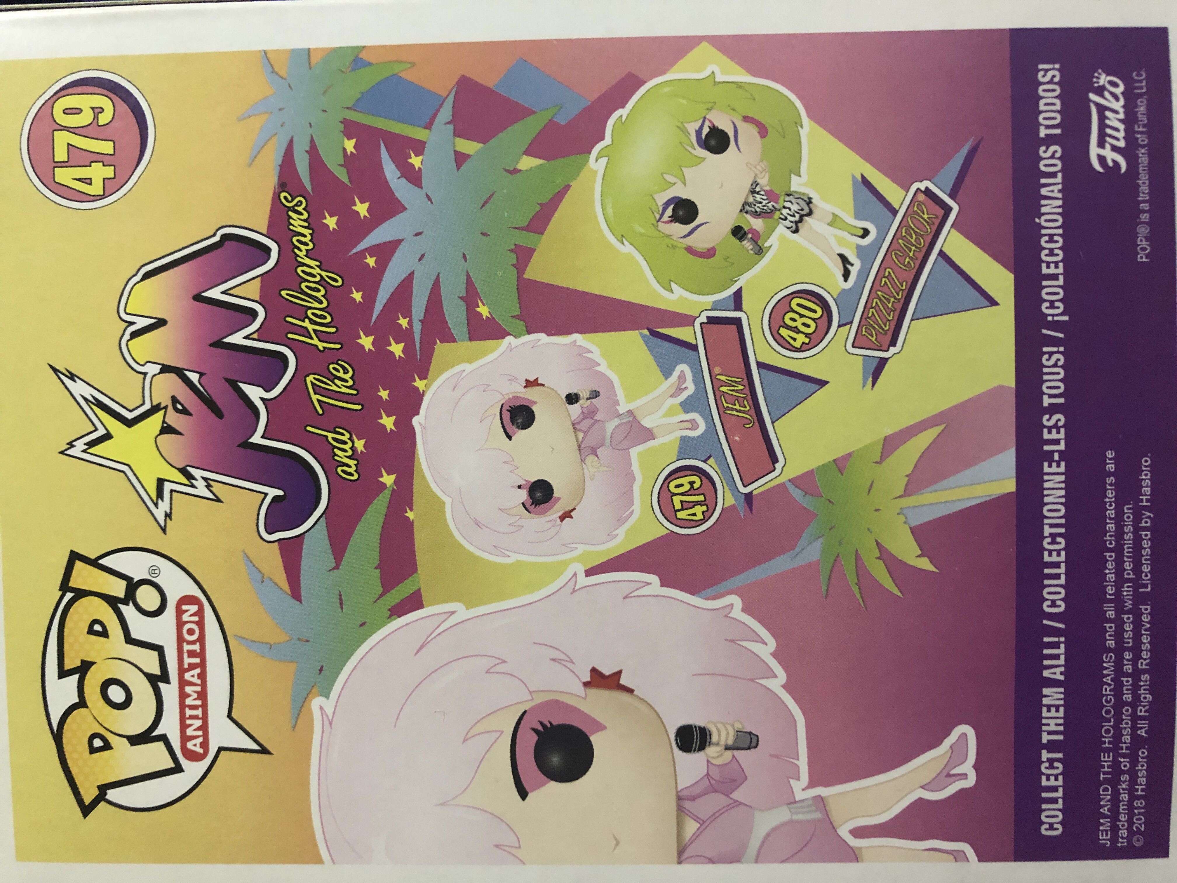 Jem - Jem and the Holograms vinyl figure collectible [Barcode 889698327824] - Main Image 2