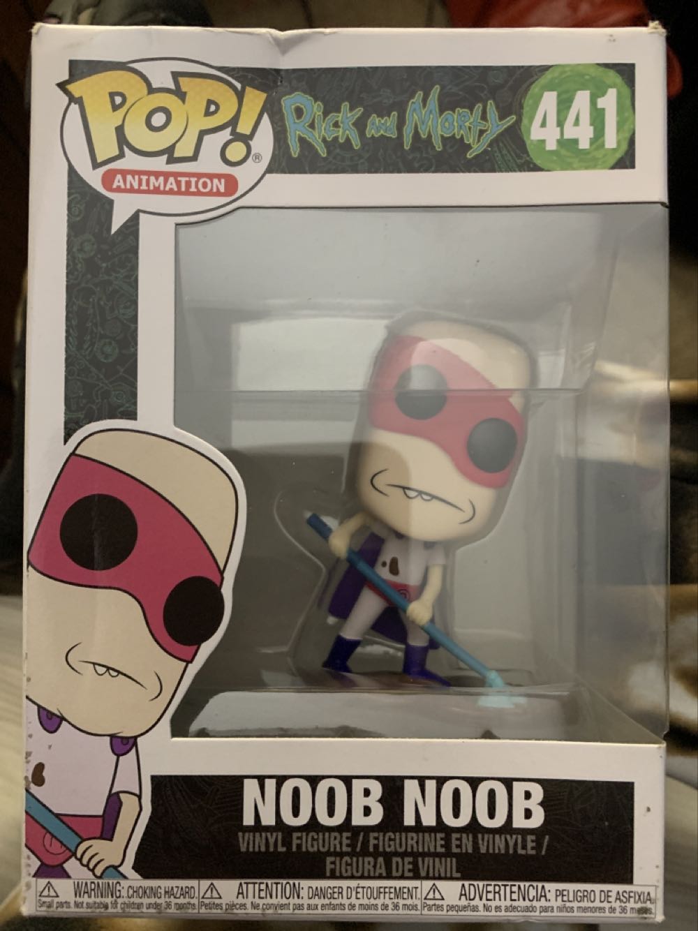 Noob Noob - Rick & Morty vinyl figure collectible [Barcode 889698355933] - Main Image 3