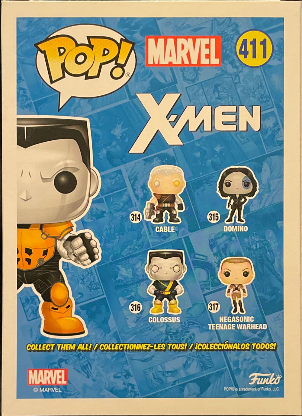 Colossus - X-Men vinyl figure collectible [Barcode 889698342513] - Main Image 2