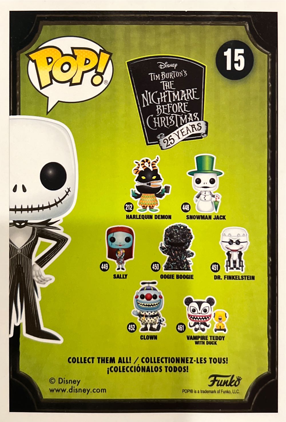Jack Skellington Diamond Collection - Disney vinyl figure collectible [Barcode 11313289] - Main Image 2