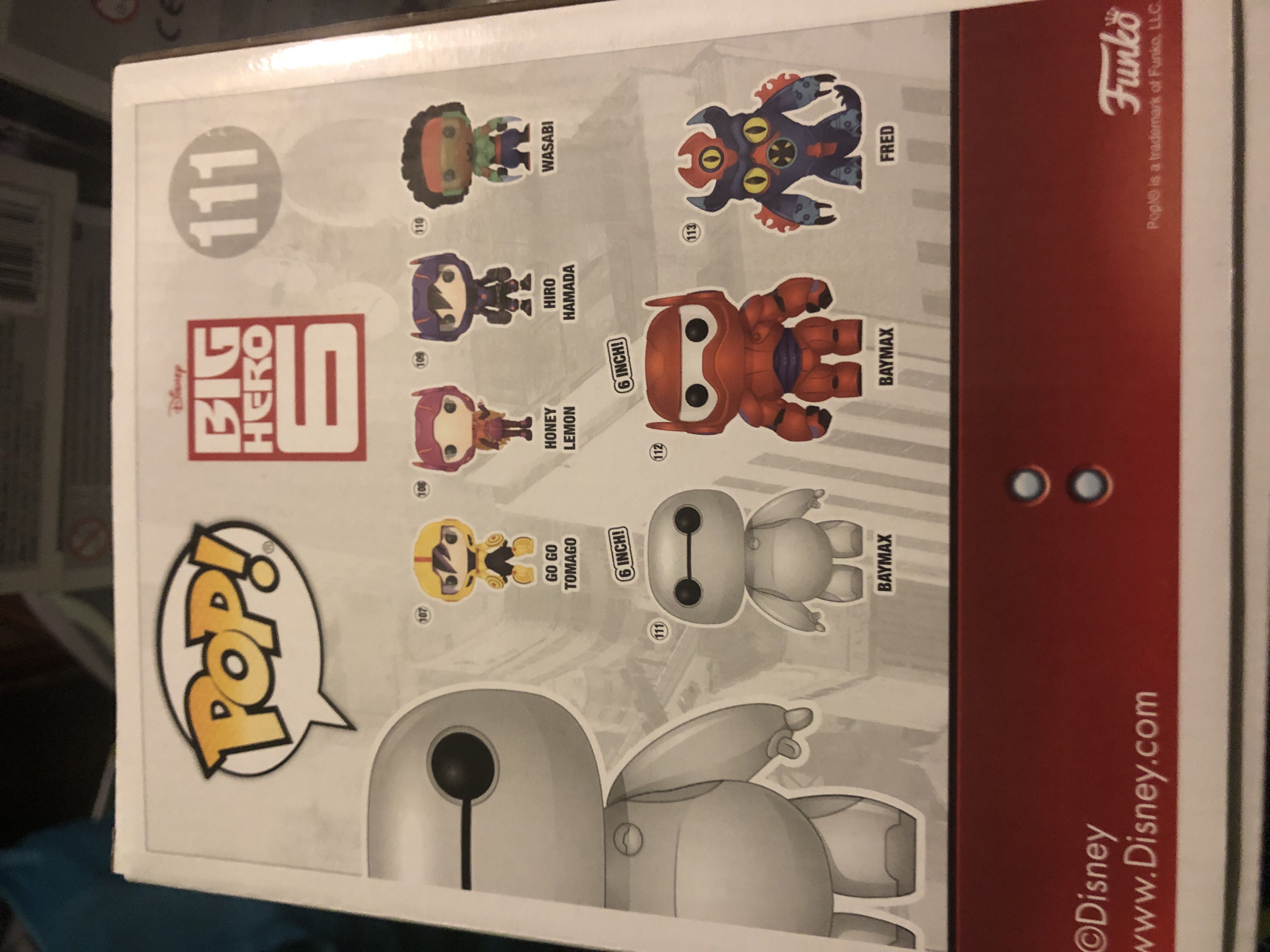 Baymax - Big Hero 6 vinyl figure collectible [Barcode 889698291279] - Main Image 2