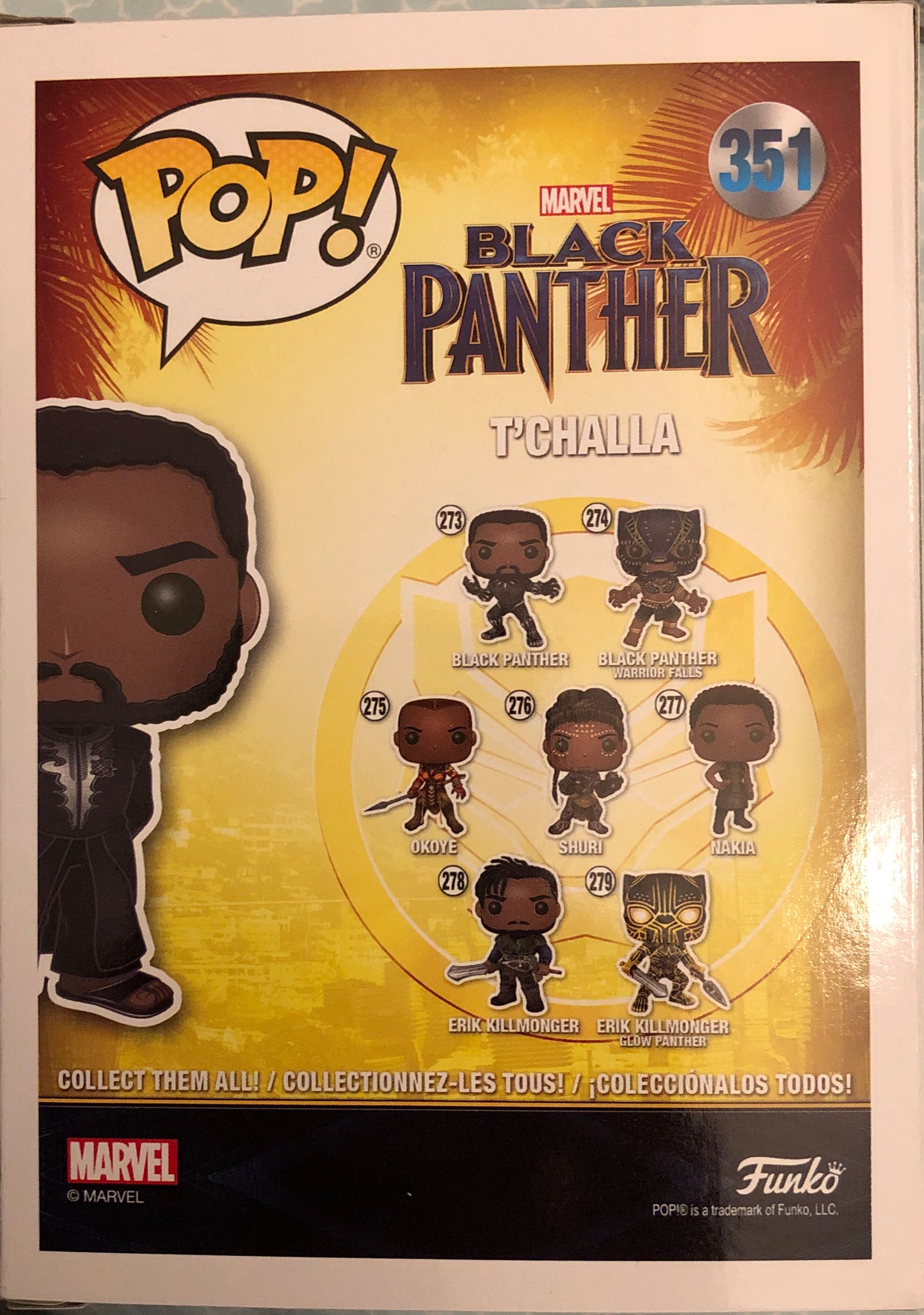 T’Challa^ - Marvel Universe vinyl figure collectible [Barcode 889698312868] - Main Image 2