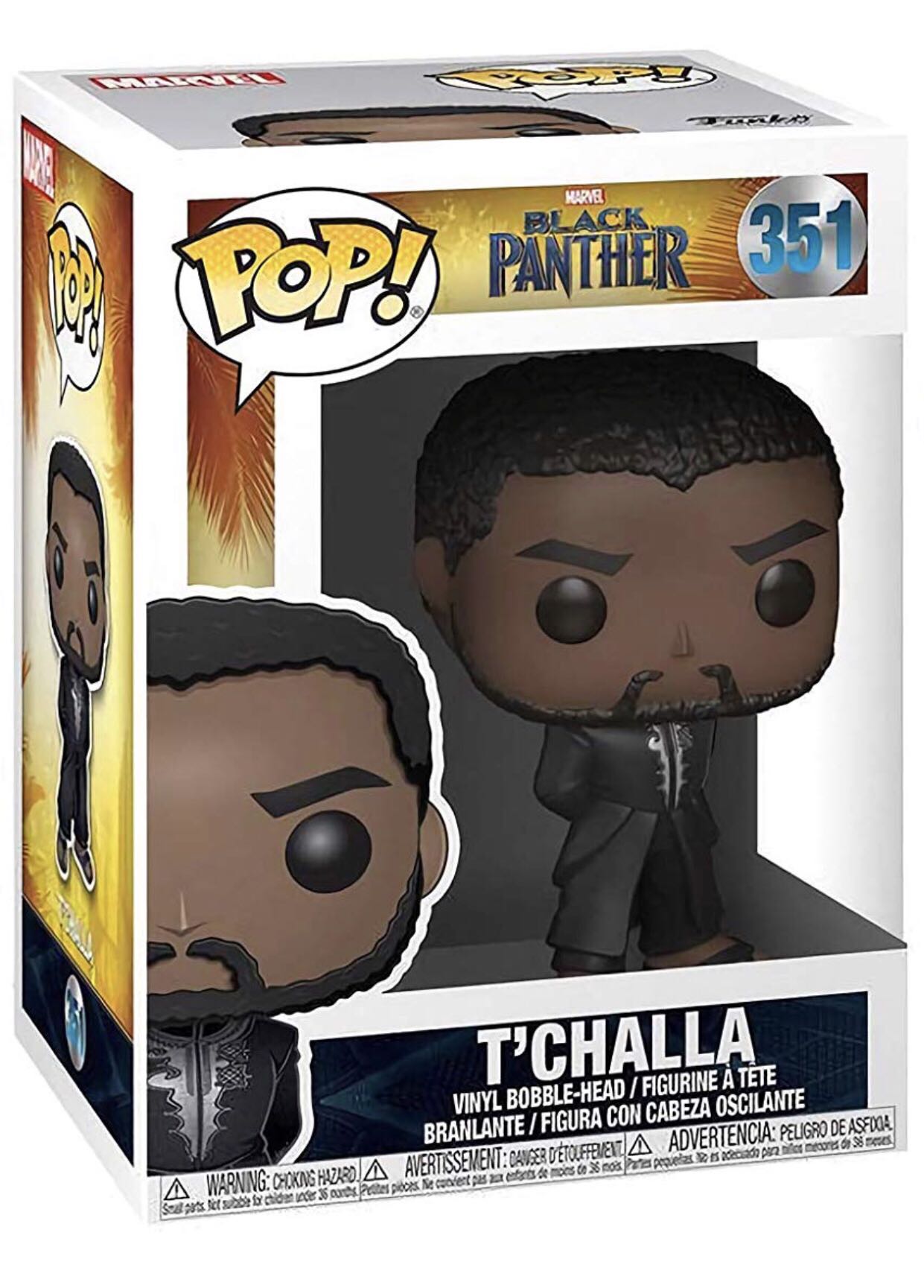 T’Challa^ - Marvel Universe vinyl figure collectible [Barcode 889698312868] - Main Image 3