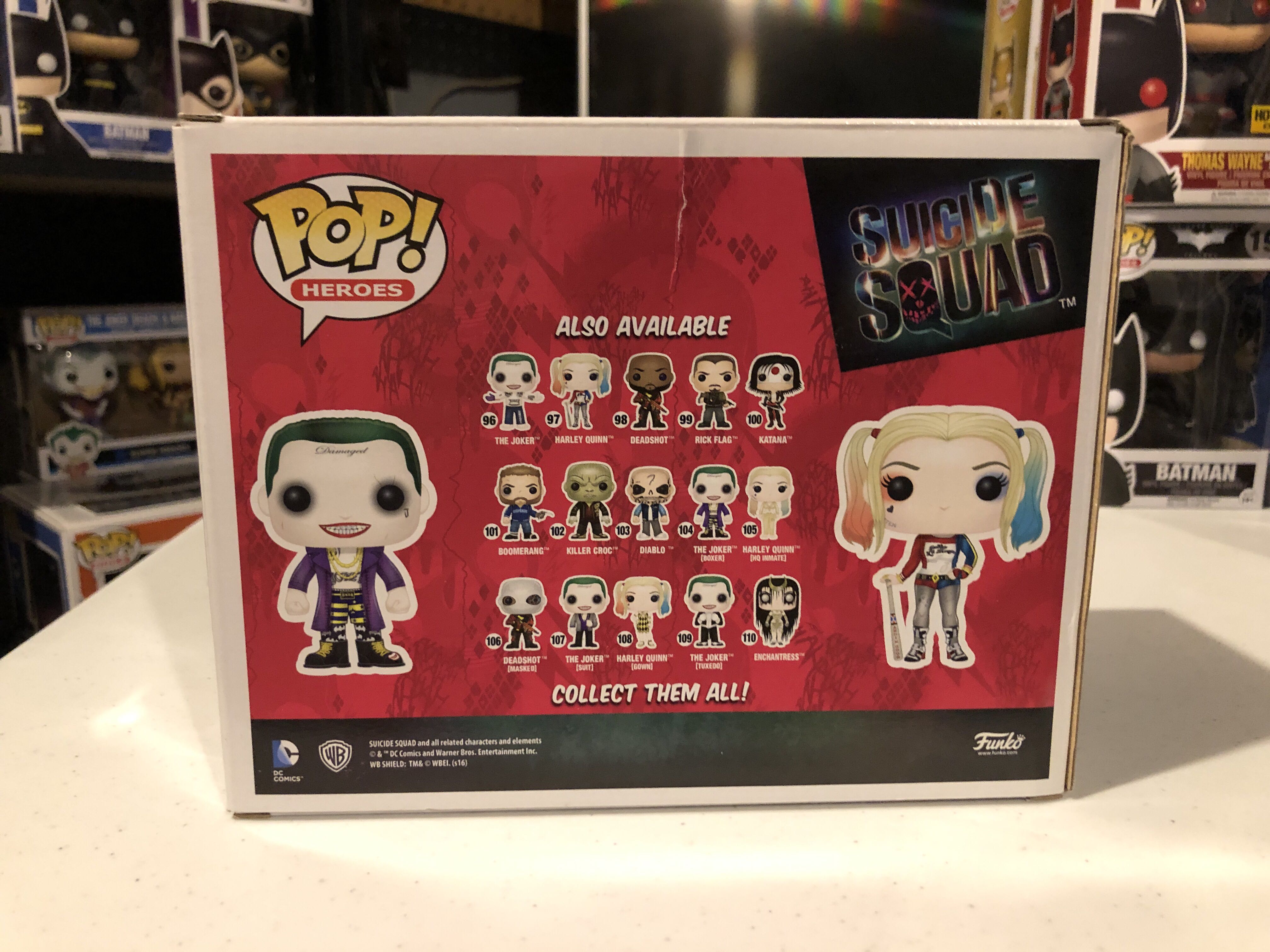 The Joker/Harley Quinn (2 Pack) - DC Universe vinyl figure collectible [Barcode 849803091330] - Main Image 3
