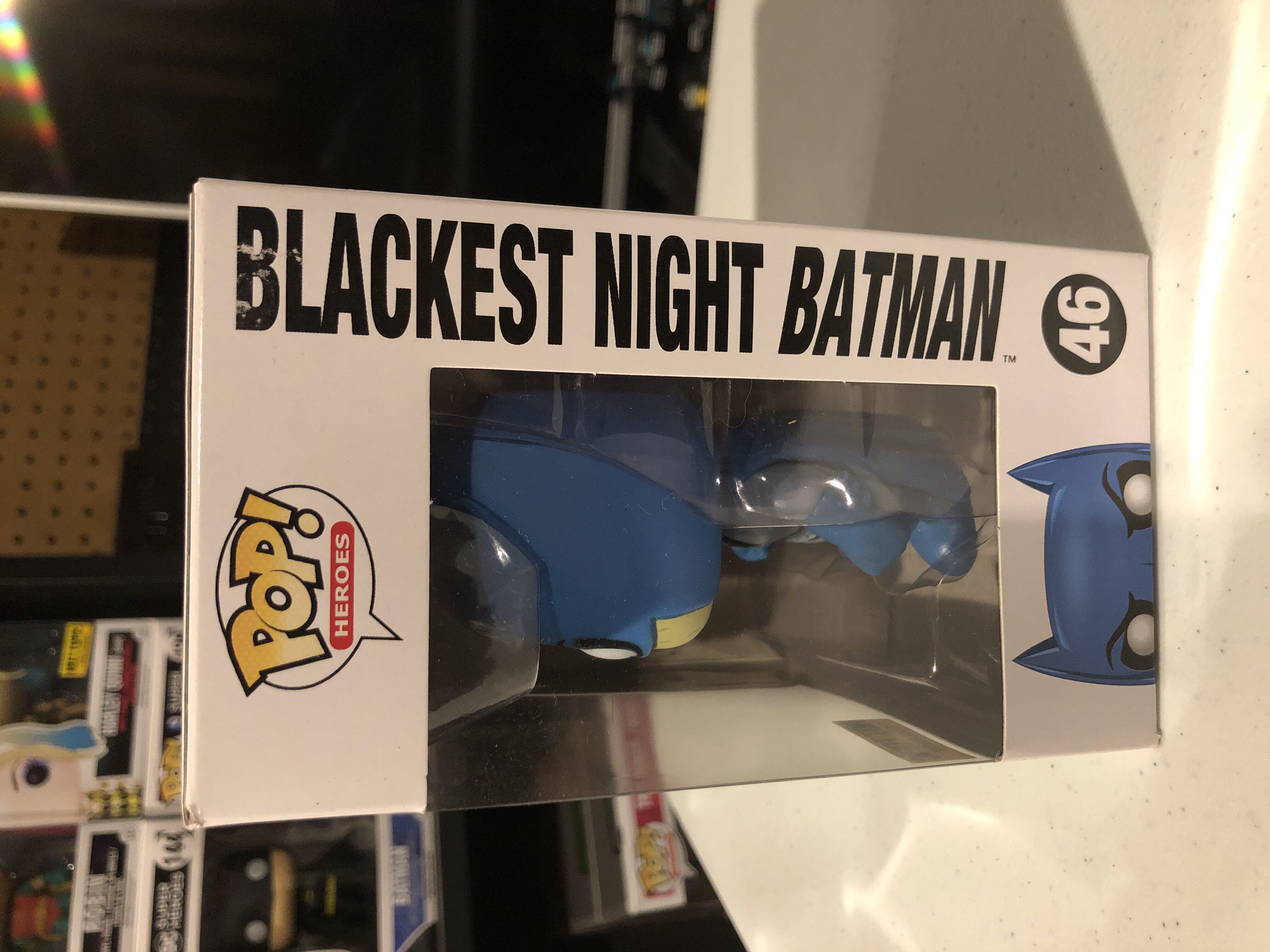 Blackest Night Batman  - DC Universe vinyl figure collectible [Barcode 849803036355] - Main Image 2