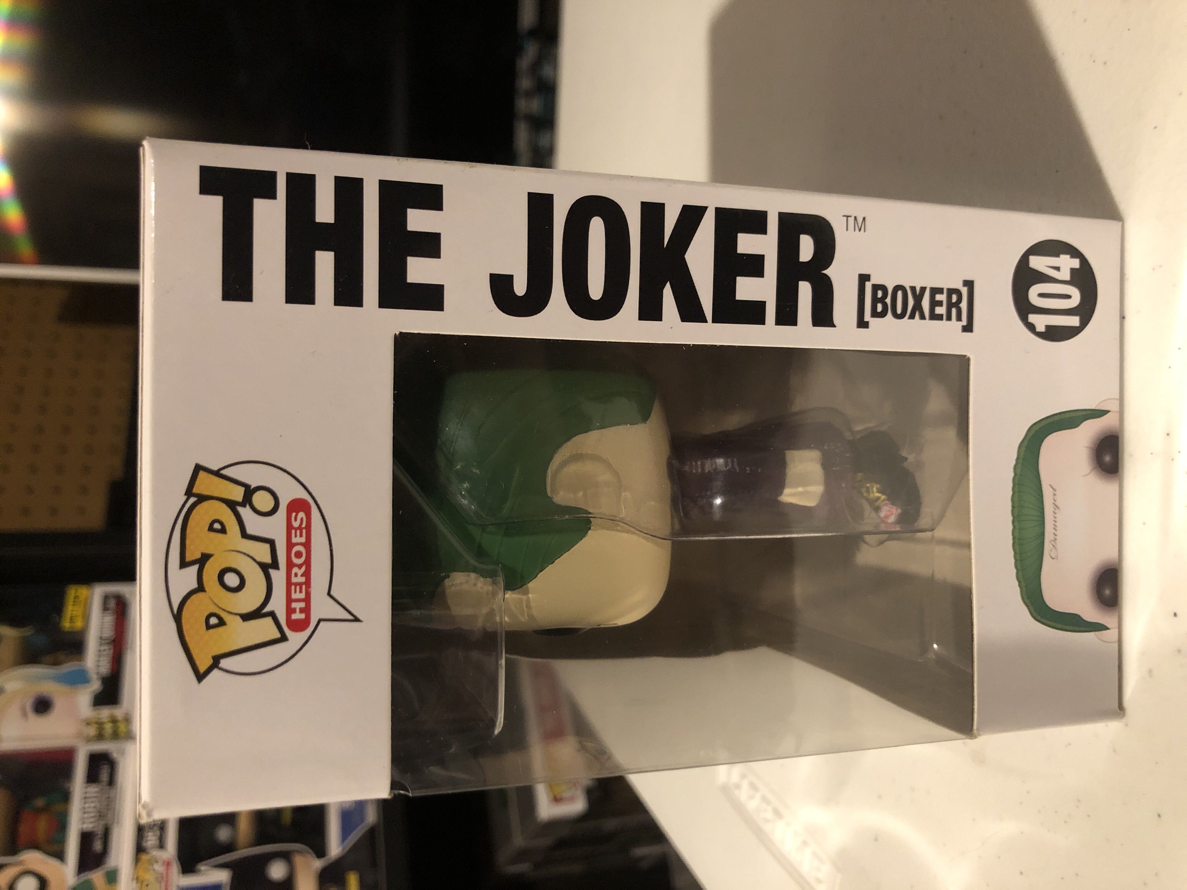 Suicide Squad: The Joker (Boxer) - DC Universe vinyl figure collectible [Barcode 849803086602] - Main Image 2