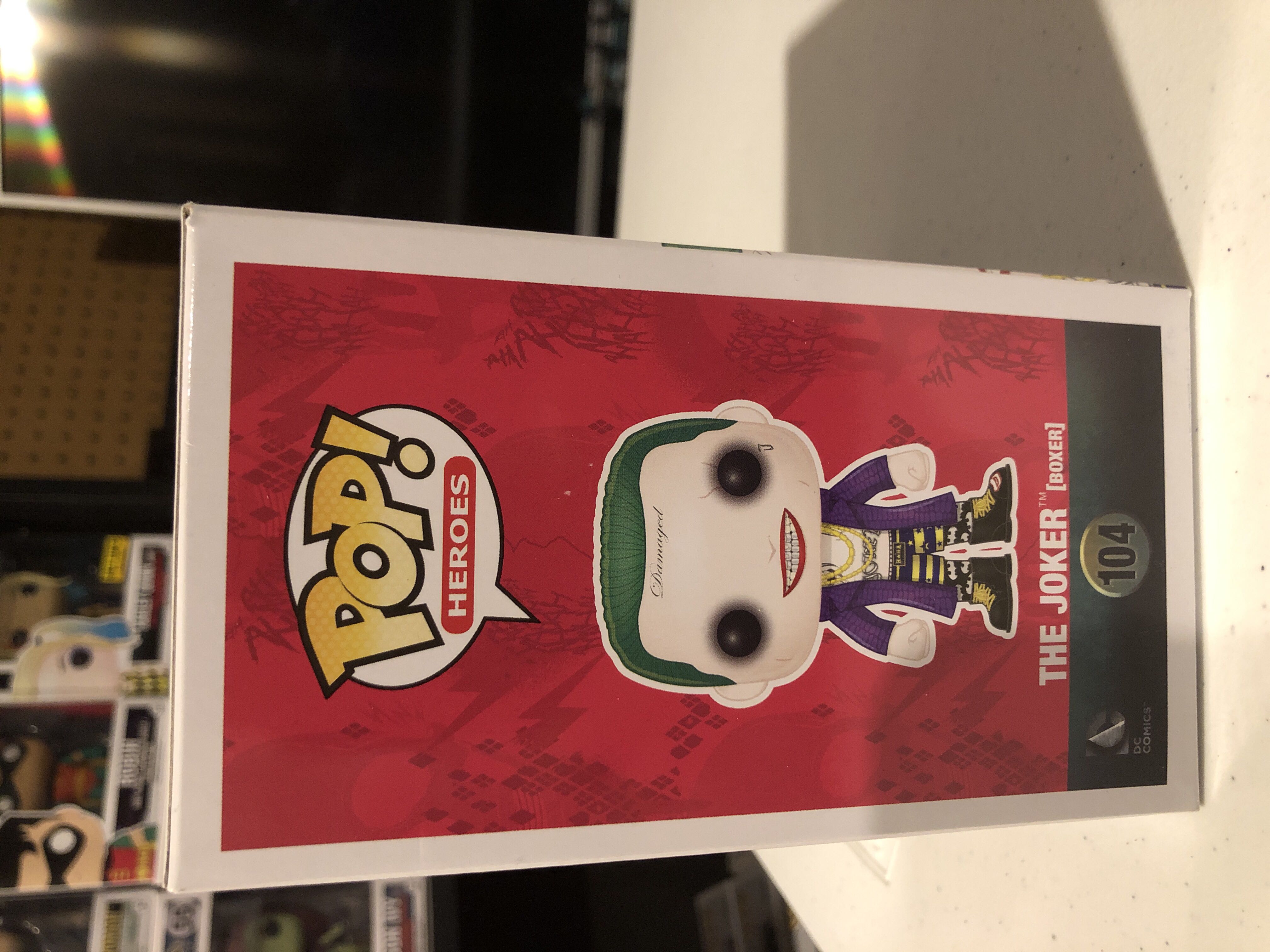 Suicide Squad: The Joker (Boxer) - DC Universe vinyl figure collectible [Barcode 849803086602] - Main Image 4