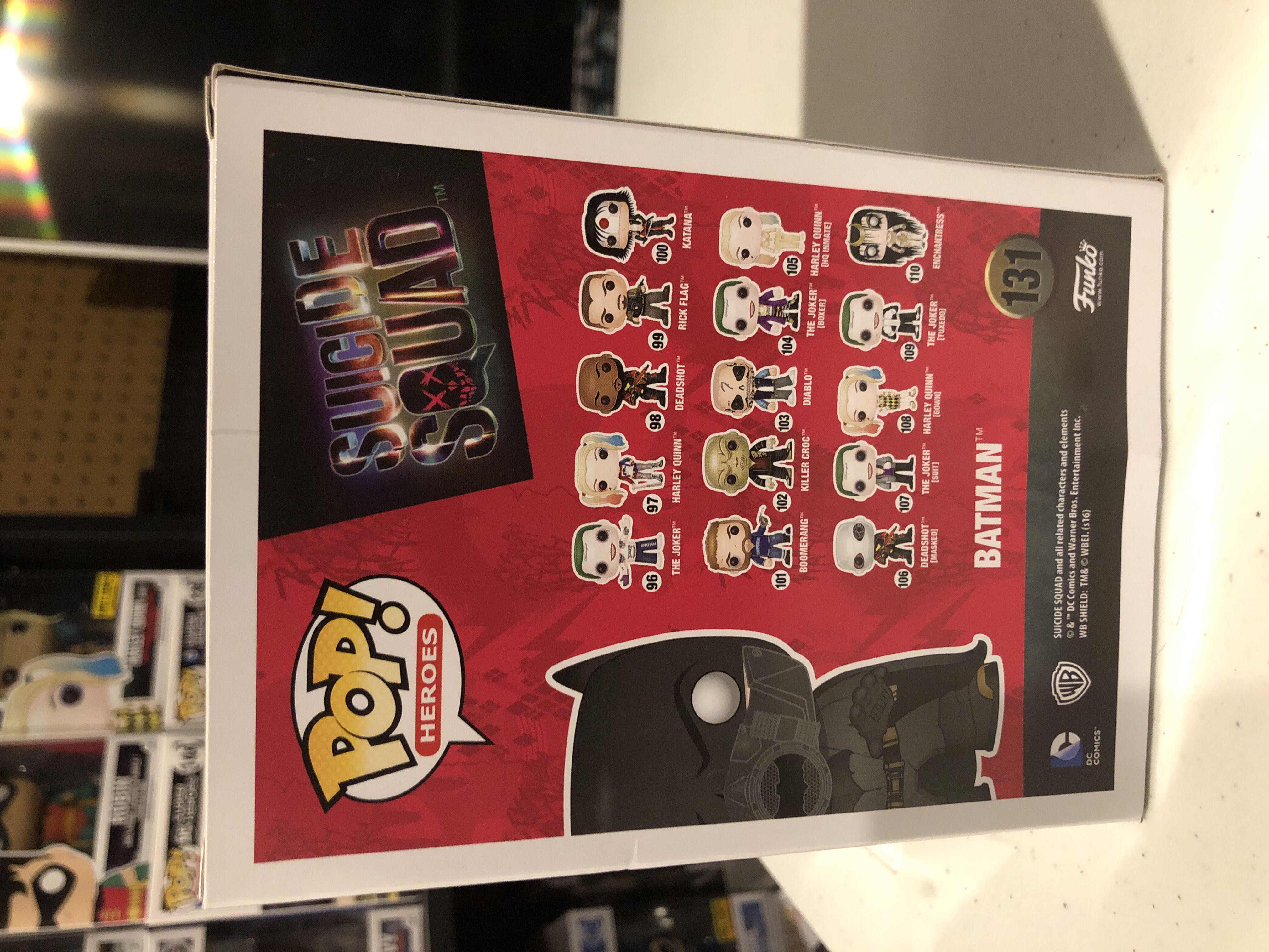 Suicide Squad: Batman - DC Universe vinyl figure collectible [Barcode 10638551] - Main Image 3