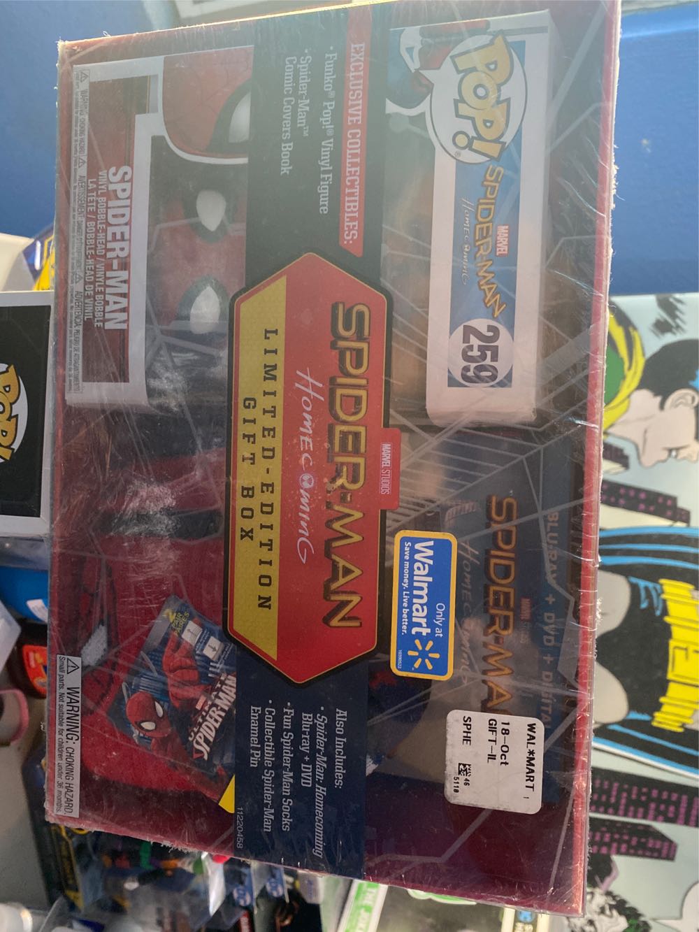 Spiderman Homecoming - Spider-Man vinyl figure collectible [Barcode 043396517899] - Main Image 3