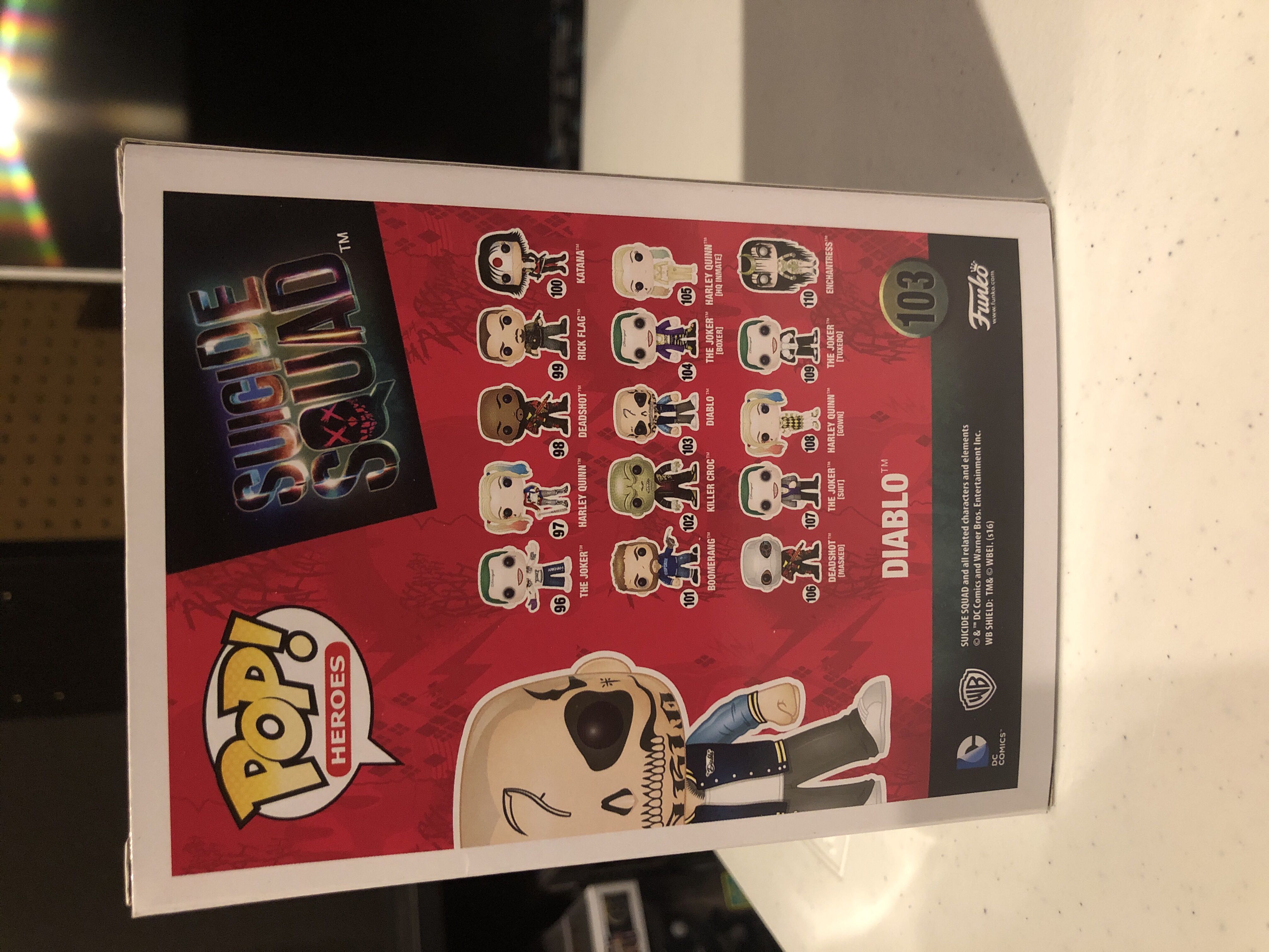 Diablo - DC Universe vinyl figure collectible [Barcode 849803083625] - Main Image 3