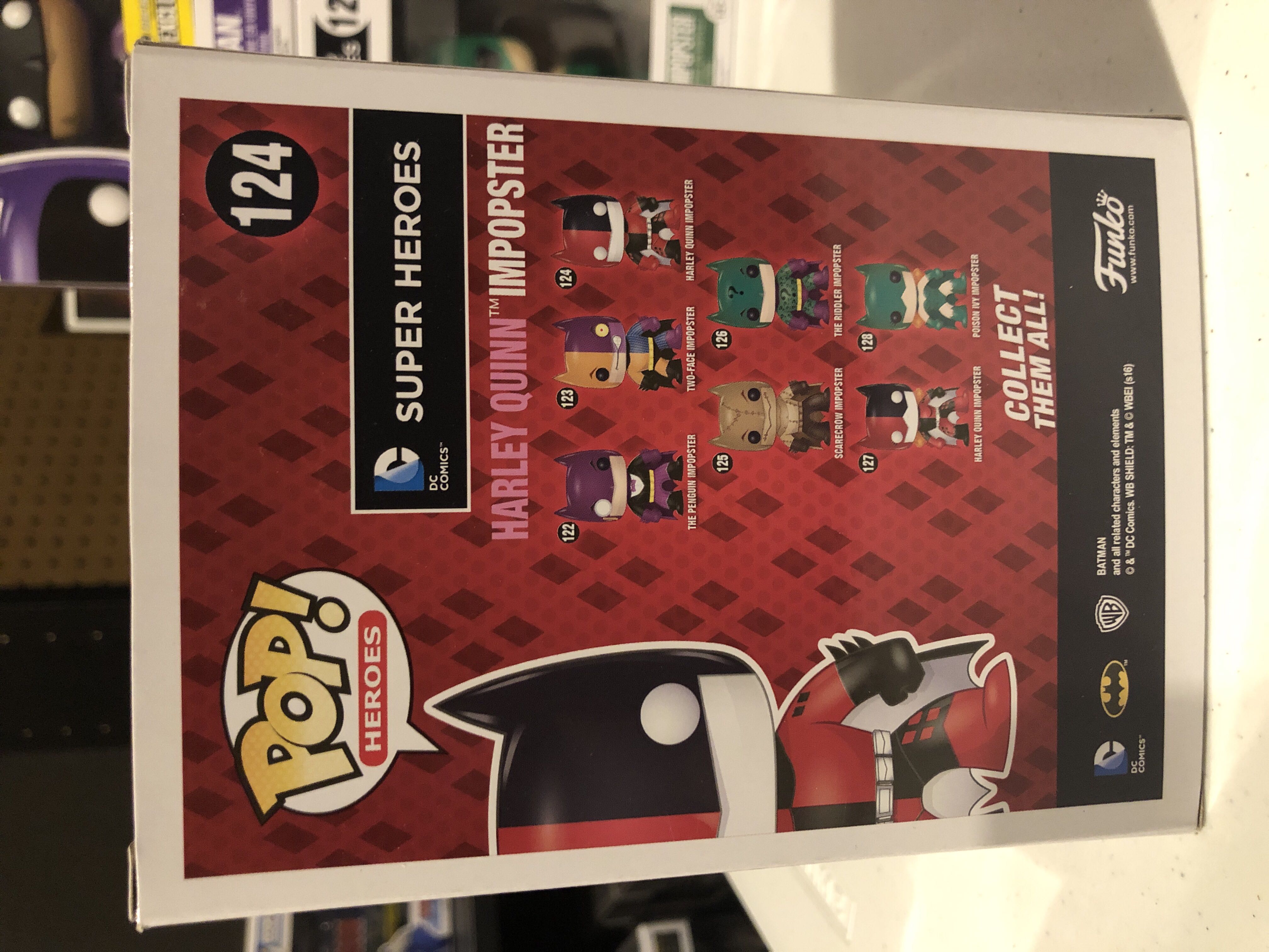 DC Comics Super Hero’s - Harley Quinn Impopster  - DC Universe vinyl figure collectible [Barcode 889698107778] - Main Image 3