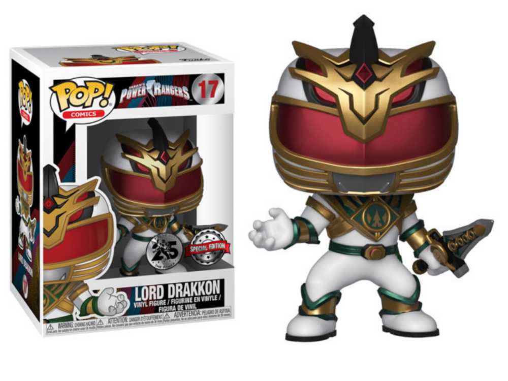 Saban’s Power Rangers - Lord Drakkon  - Power Rangers vinyl figure collectible [Barcode 889698313711] - Main Image 3