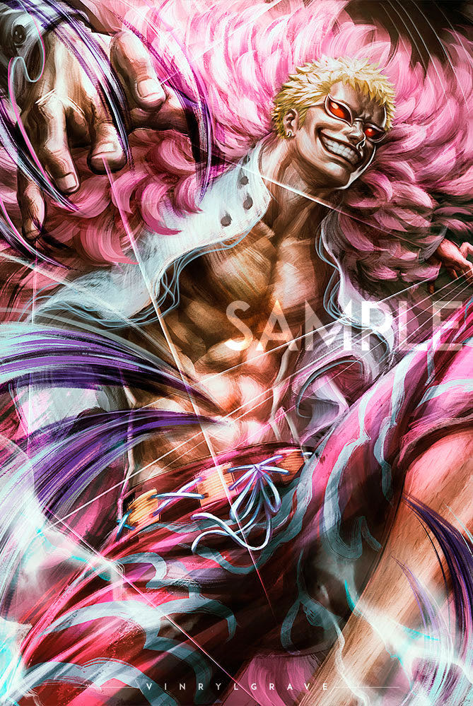 One Piece: Donquixote Doflamingo, #400 - One Piece vinyl figure collectible [Barcode 889698327183] - Main Image 4