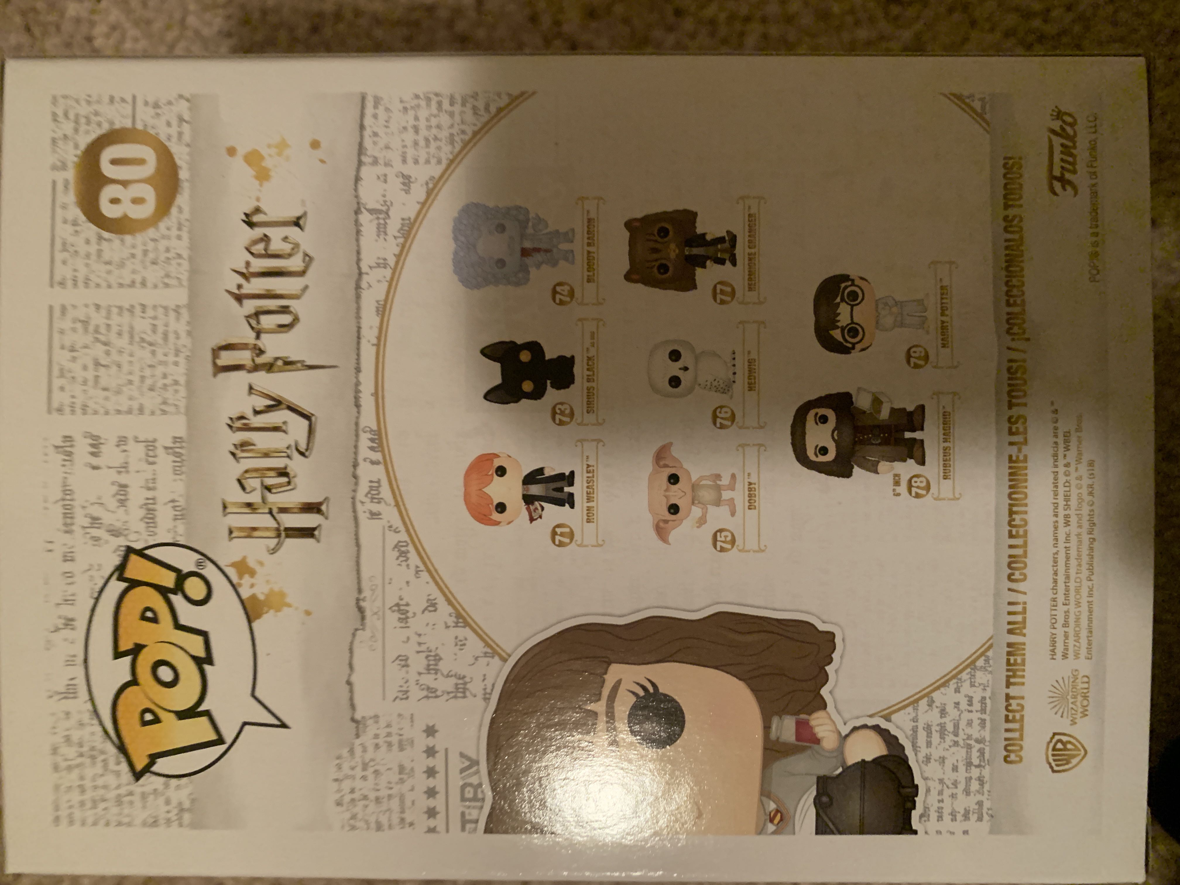 Hermione Granger - Harry Potter vinyl figure collectible [Barcode 889698361552] - Main Image 2