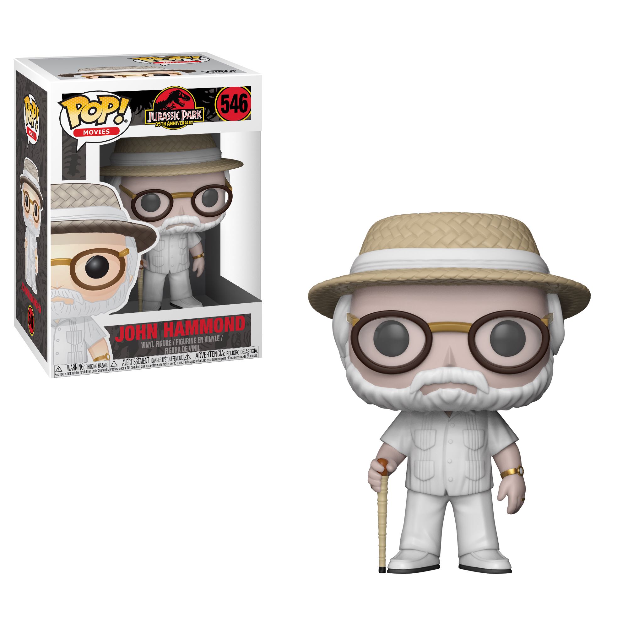 John Hammond - Jurassic Park vinyl figure collectible - Main Image 2