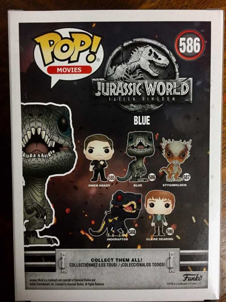 Blue - Jurassic World vinyl figure collectible - Main Image 4