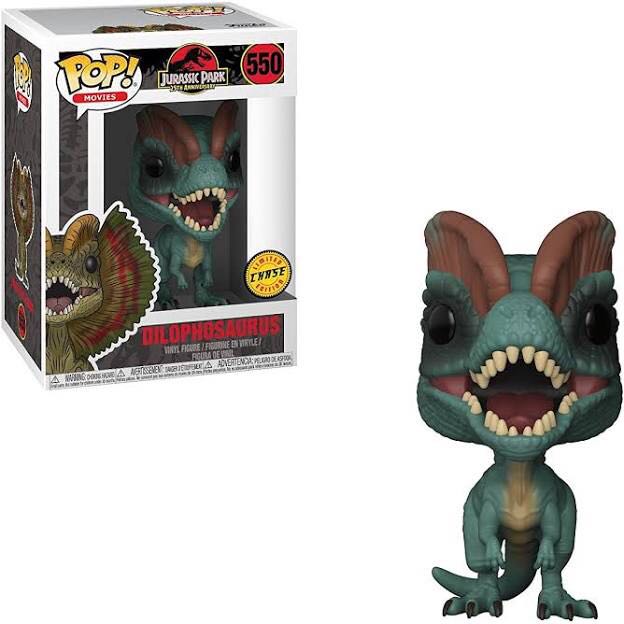 Dilophosaurus (Chase) - Jurassic Park vinyl figure collectible - Main Image 2