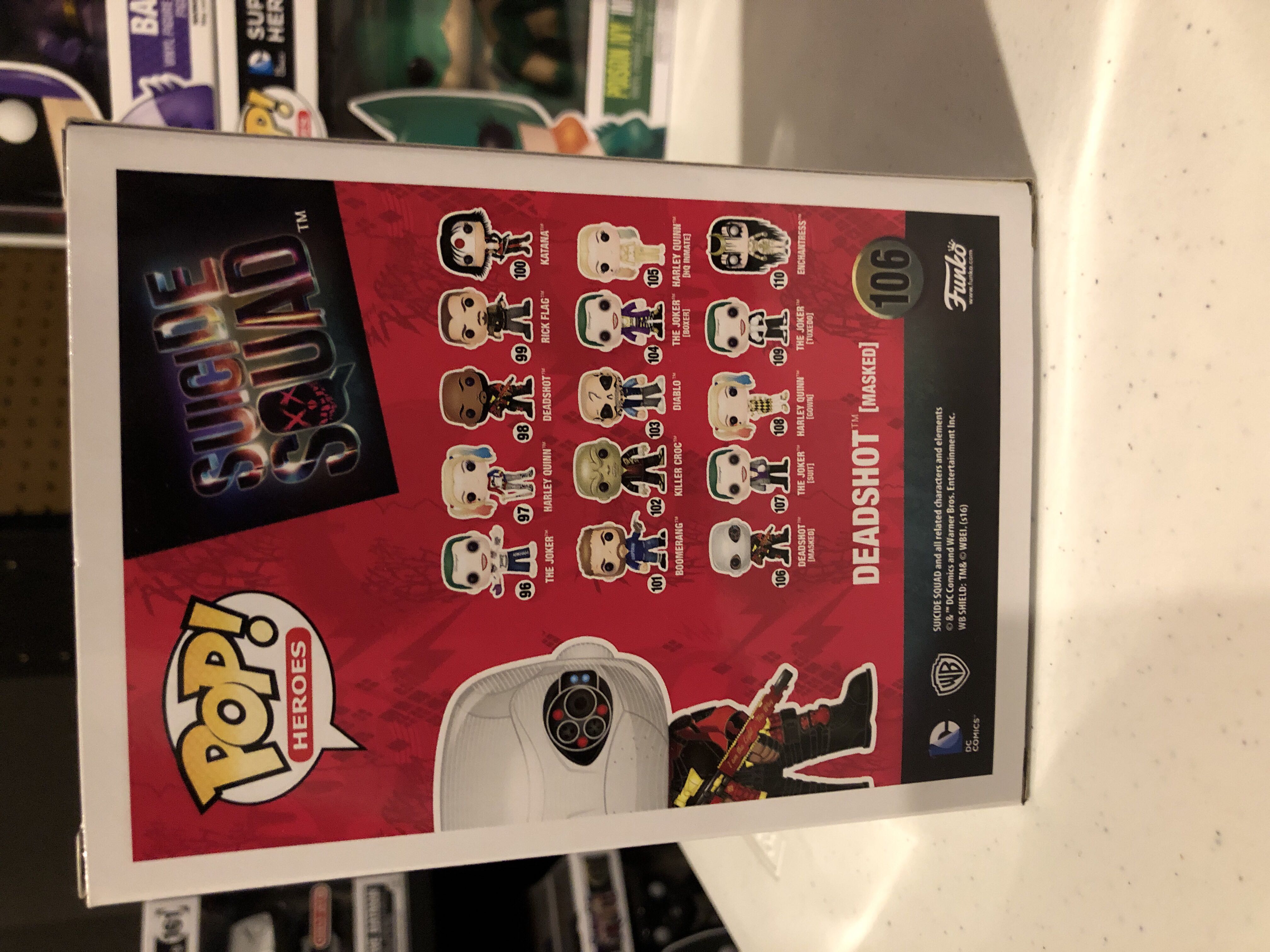 Deadshot (Masked)  - DC Universe vinyl figure collectible [Barcode 849803083601] - Main Image 3