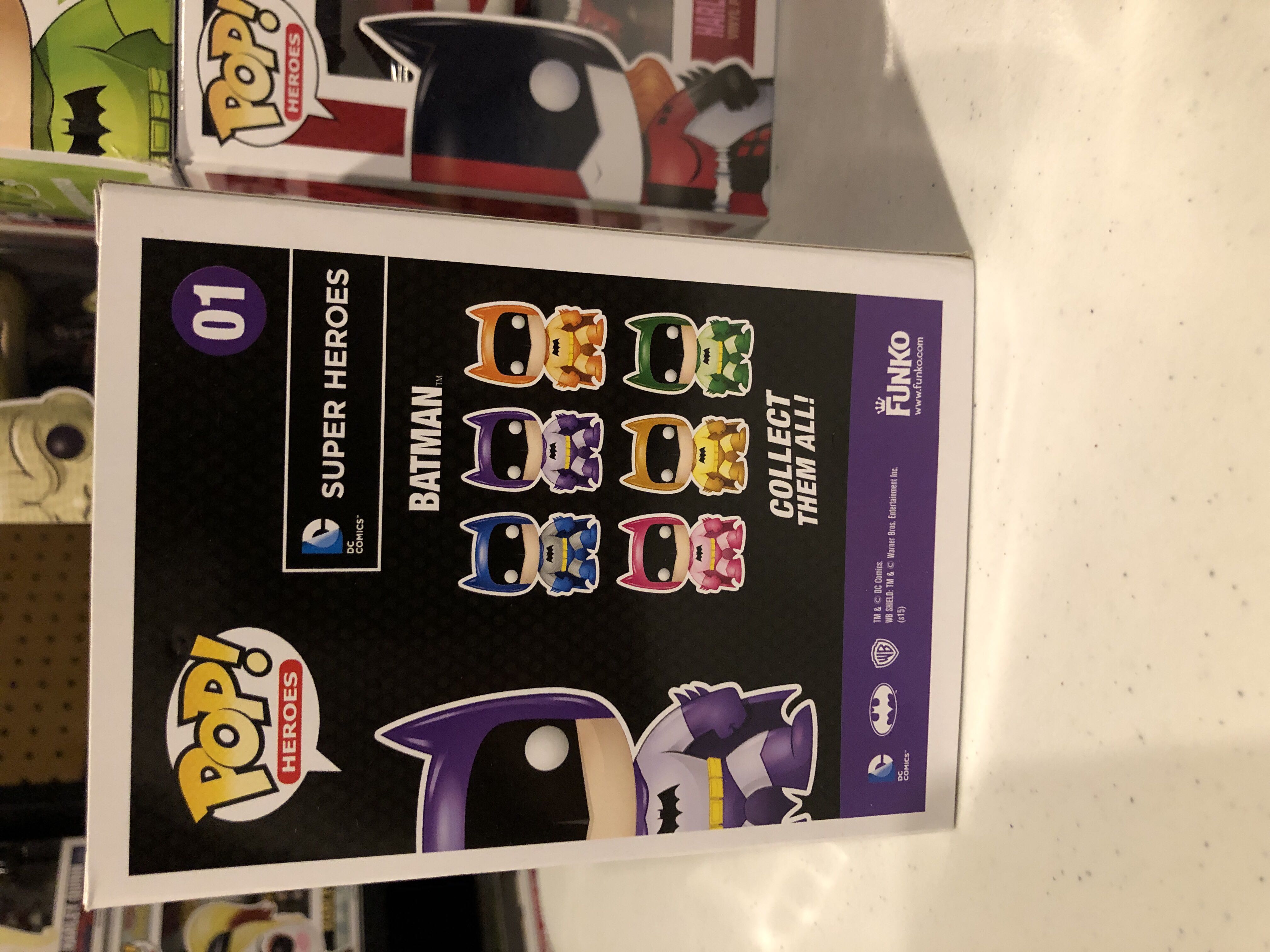 Batman (Purple) - DC Universe vinyl figure collectible [Barcode 849803052454] - Main Image 3