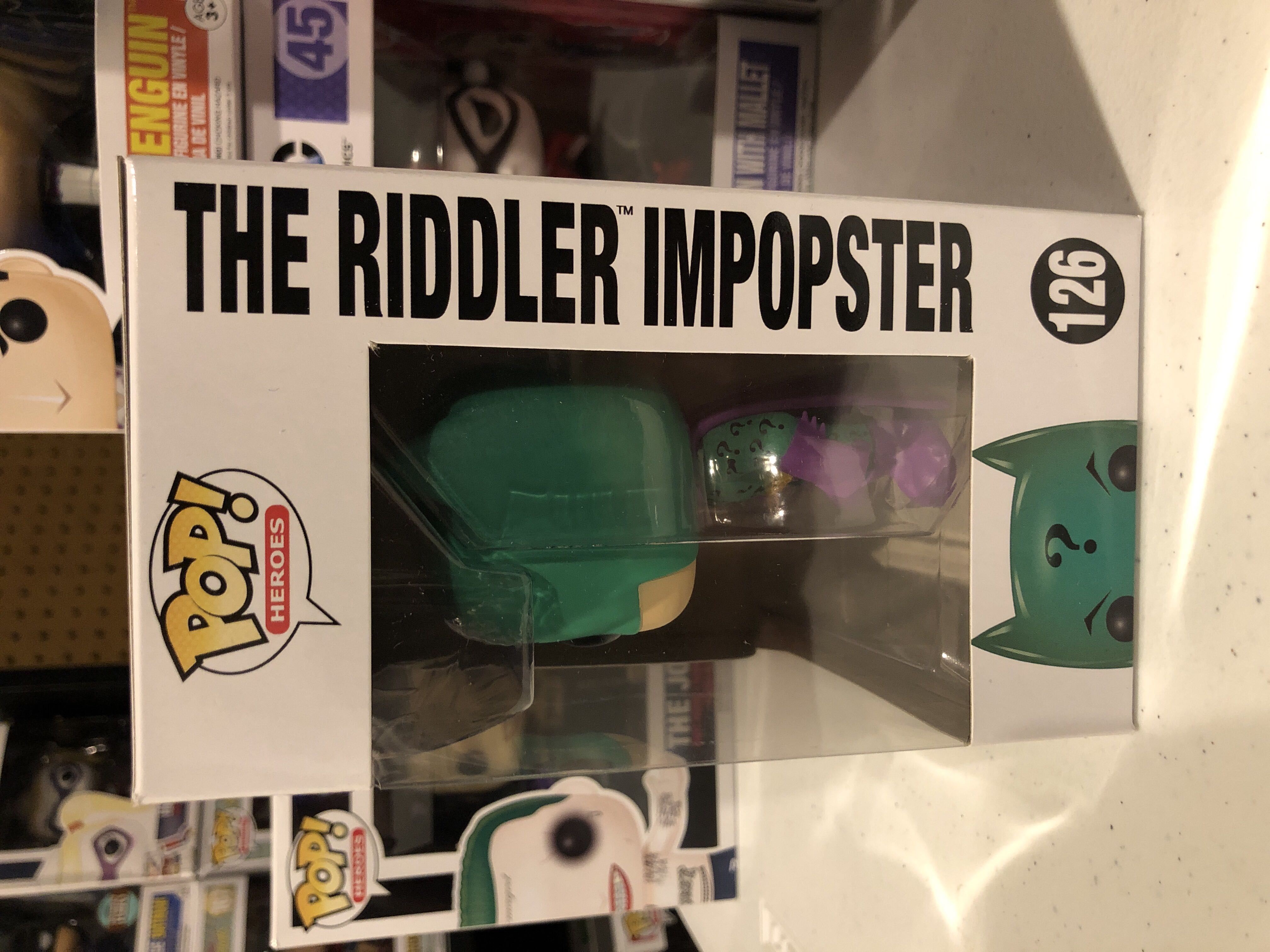 The Riddler Impopster  - DC Universe vinyl figure collectible [Barcode 889698107792] - Main Image 2