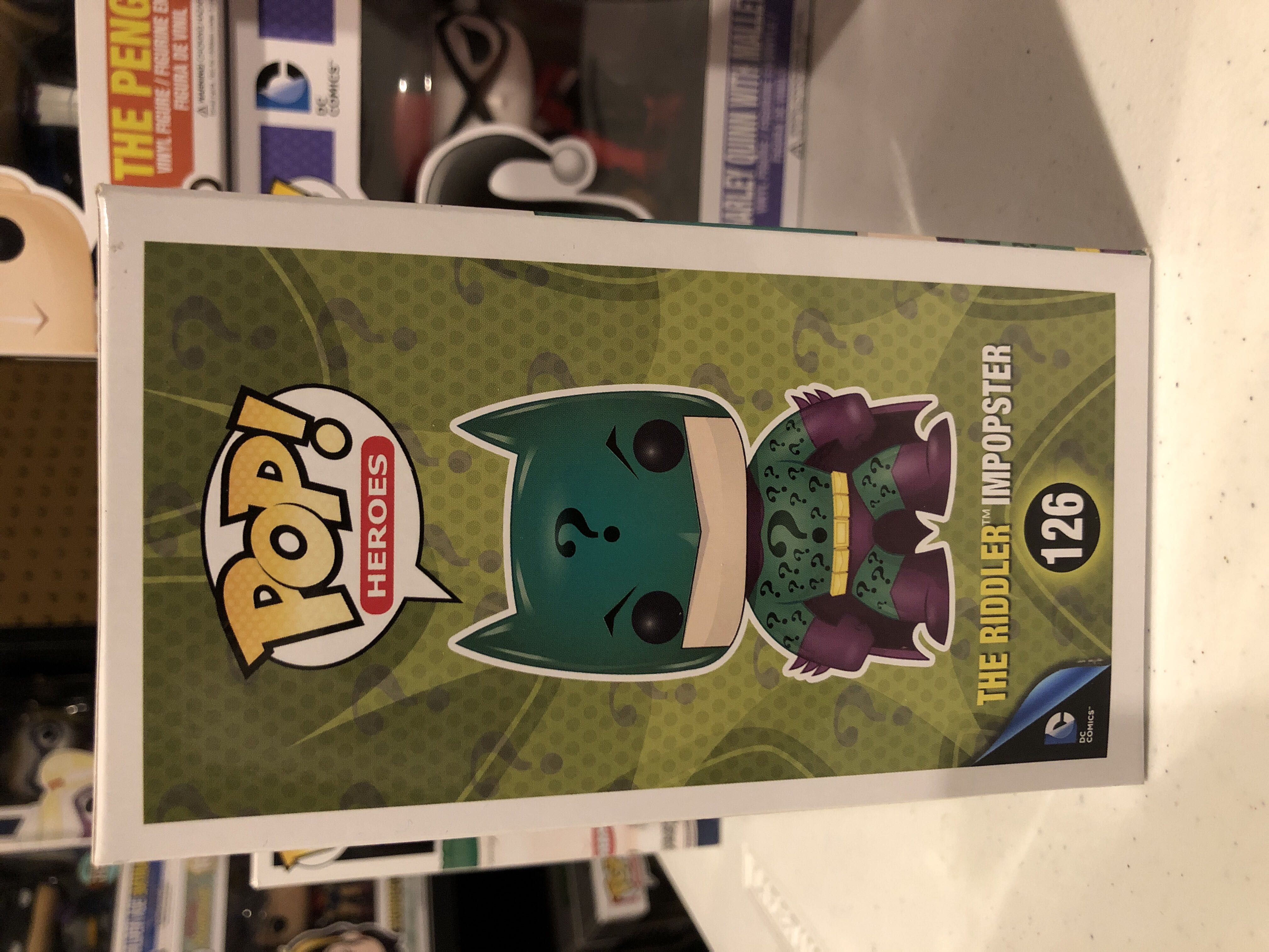 The Riddler Impopster  - DC Universe vinyl figure collectible [Barcode 889698107792] - Main Image 4