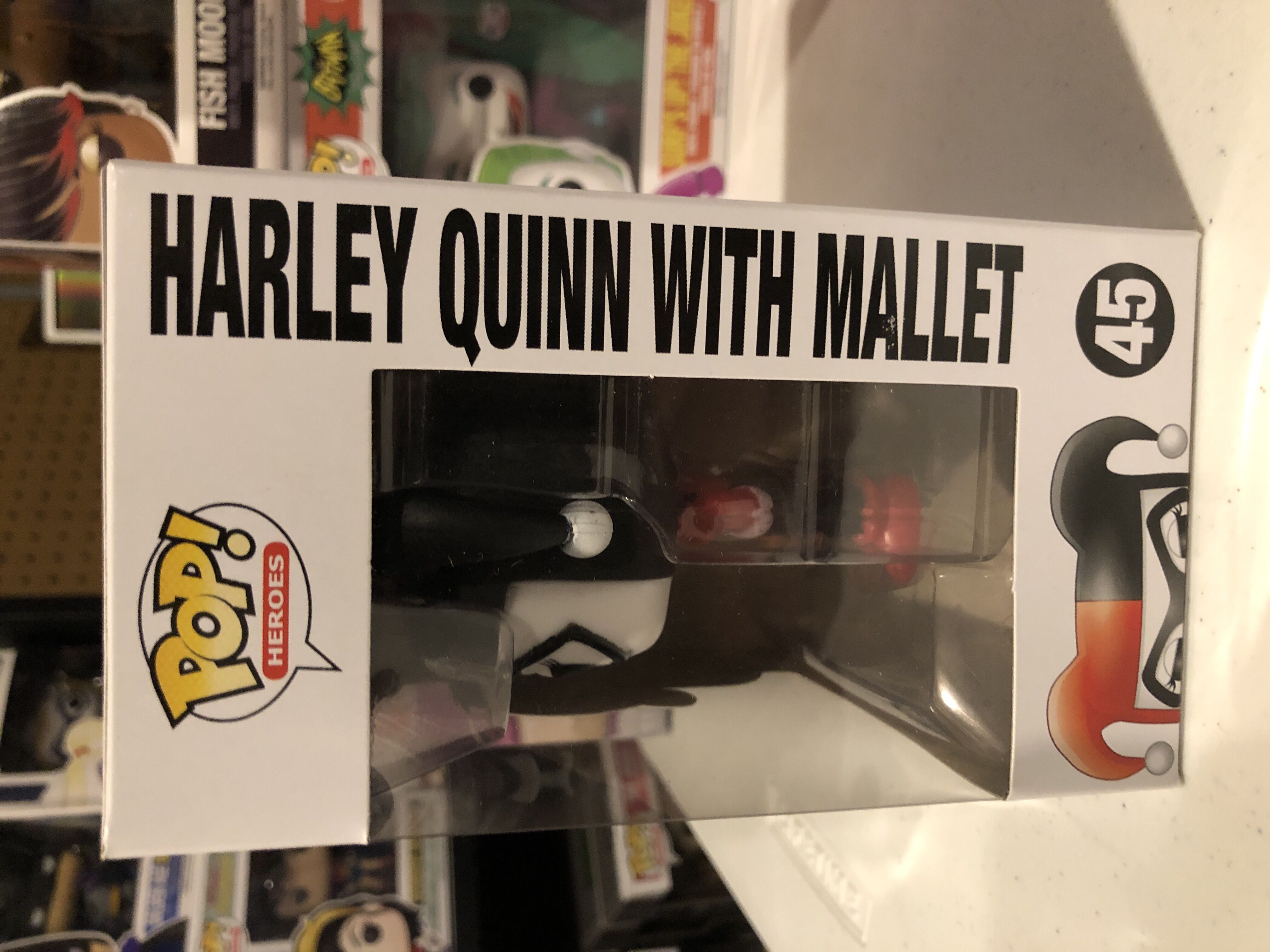 Harley Quinn (With Mallet) - Funko vinyl figure collectible [Barcode 849803036386] - Main Image 2