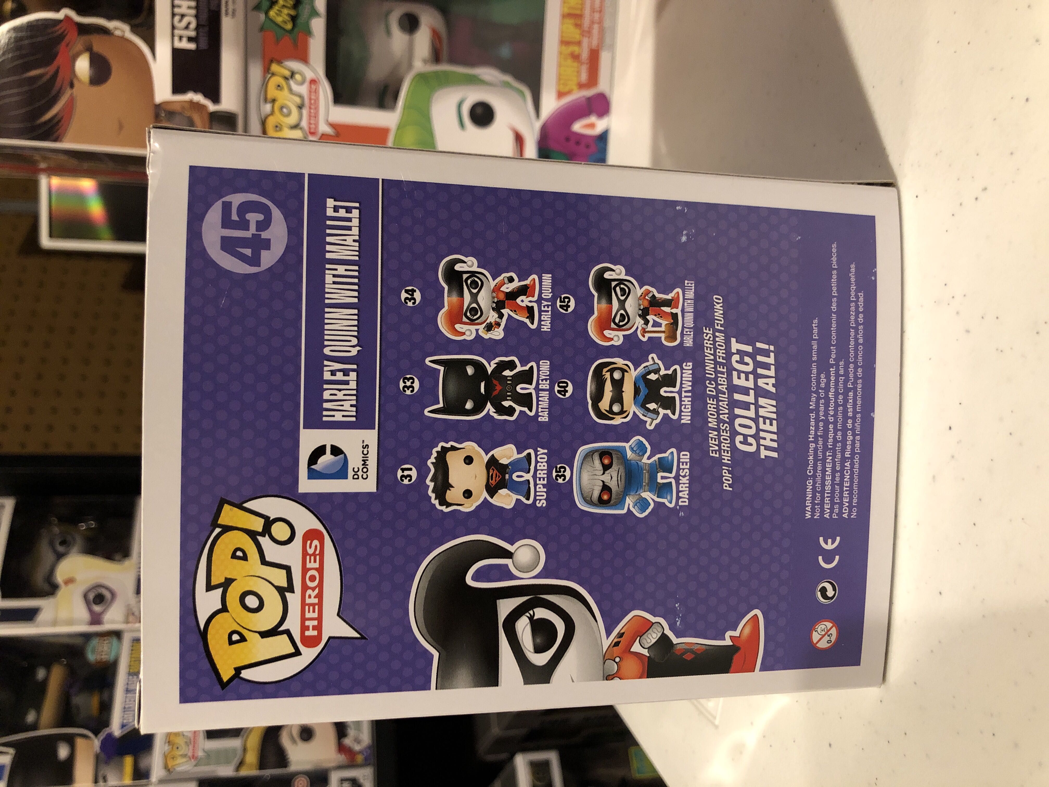 Harley Quinn (With Mallet) - Funko vinyl figure collectible [Barcode 849803036386] - Main Image 3