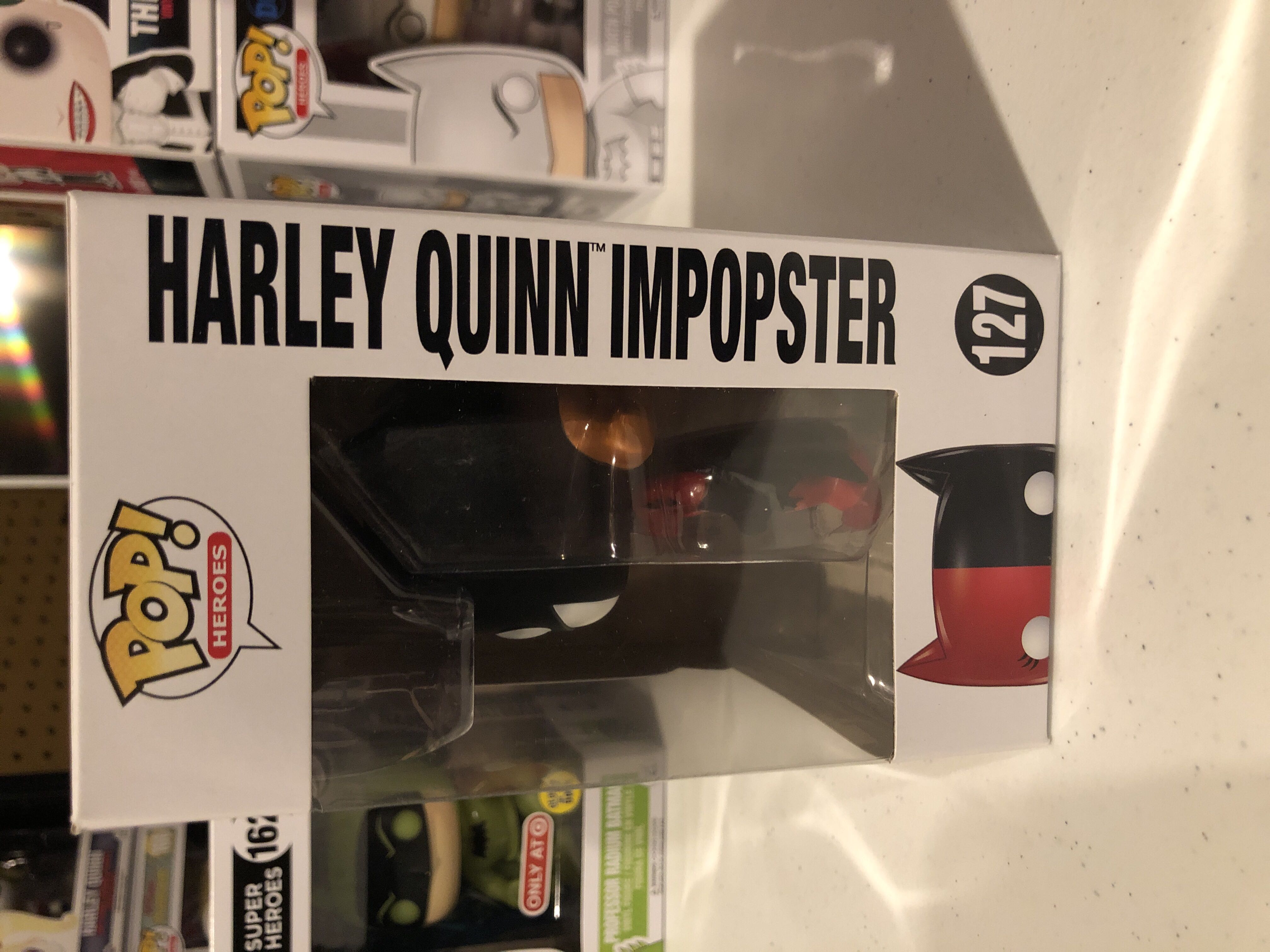 DC Comics Super Heroes (127): Harley Quinn Impopster - DC Universe vinyl figure collectible [Barcode 889698107761] - Main Image 2