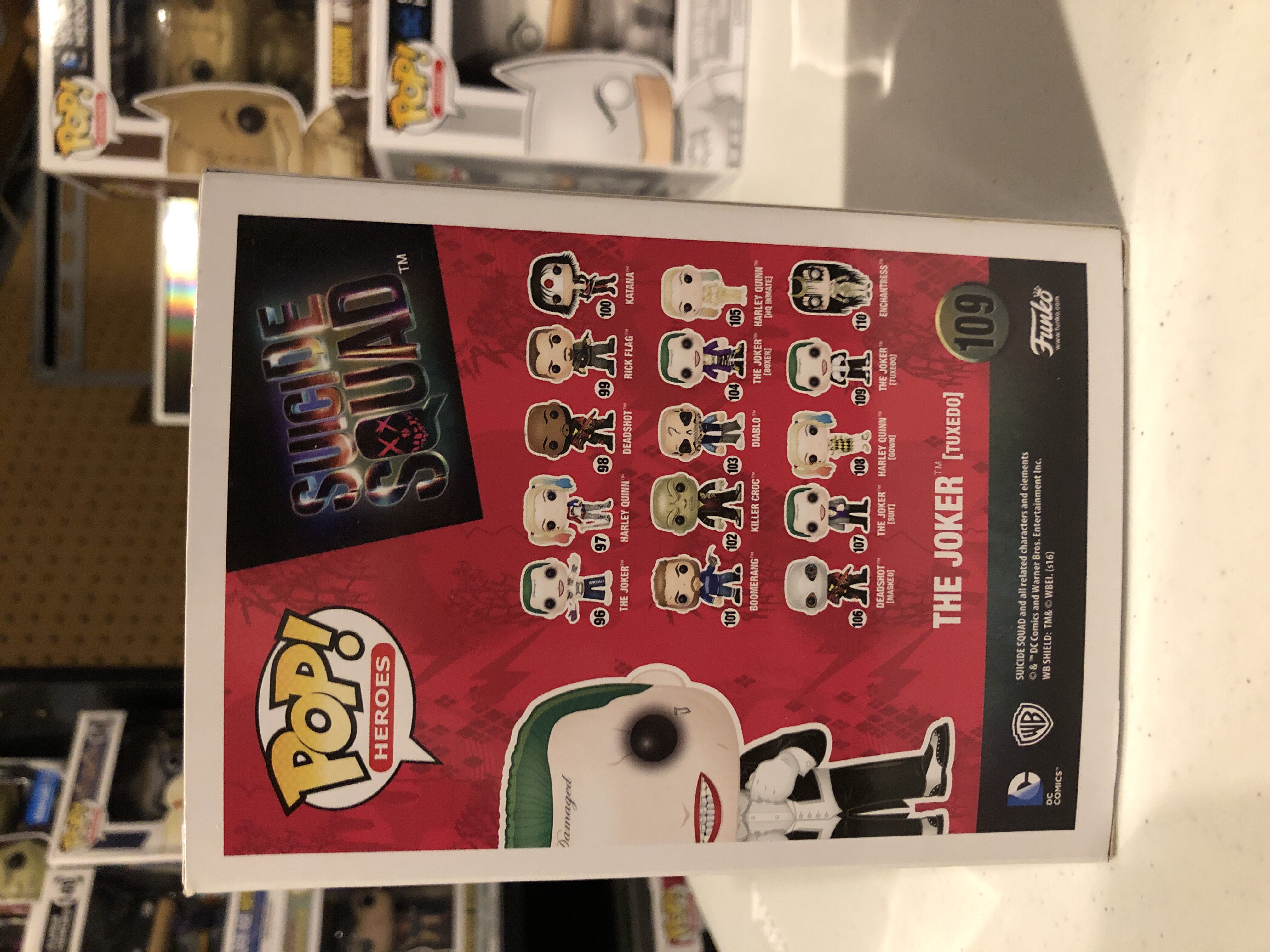 The Joker (Tuxedo) - DC Universe vinyl figure collectible [Barcode 849803086626] - Main Image 3