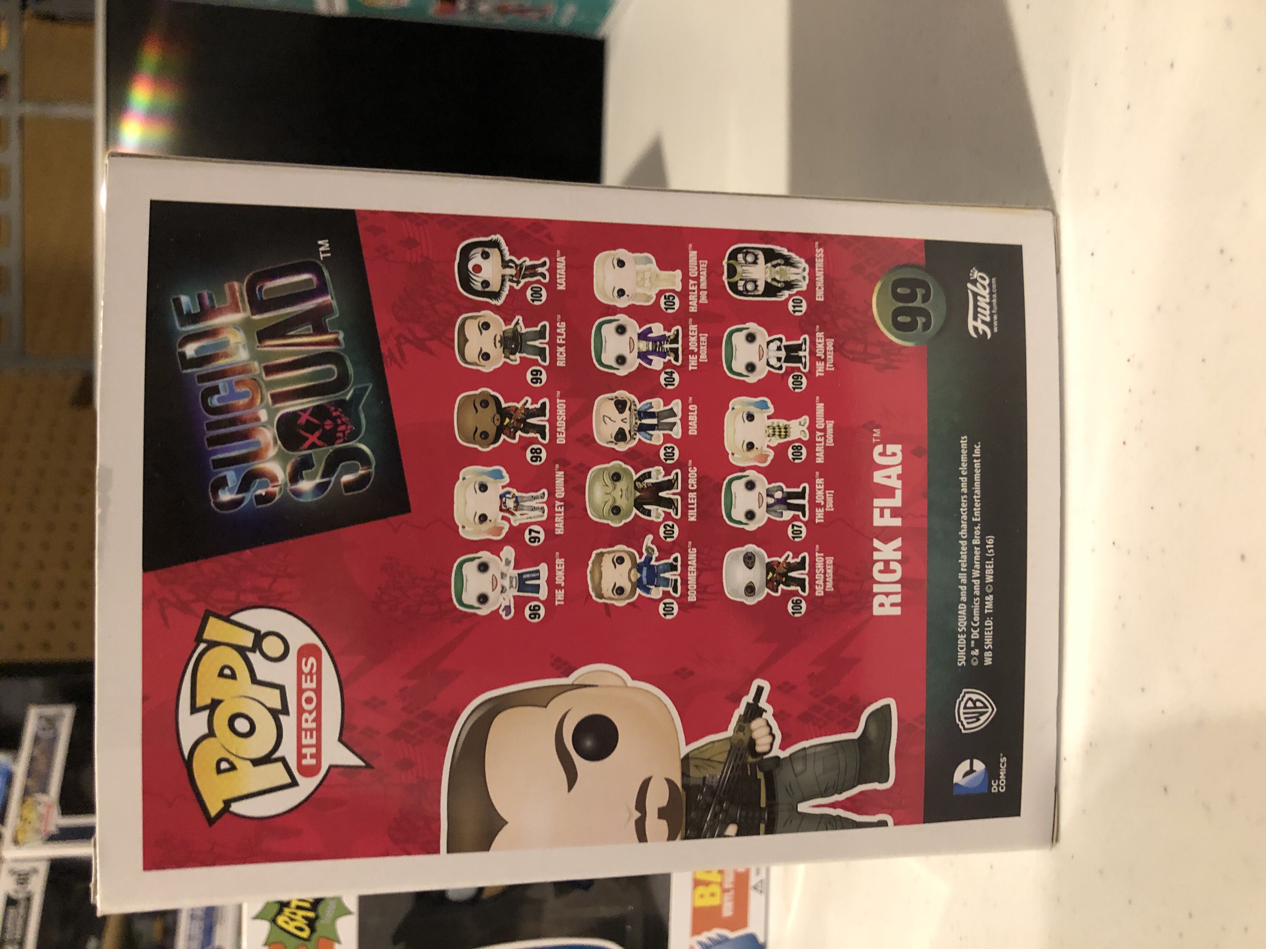 Rick Flag  - DC Universe vinyl figure collectible [Barcode 849803084042] - Main Image 3