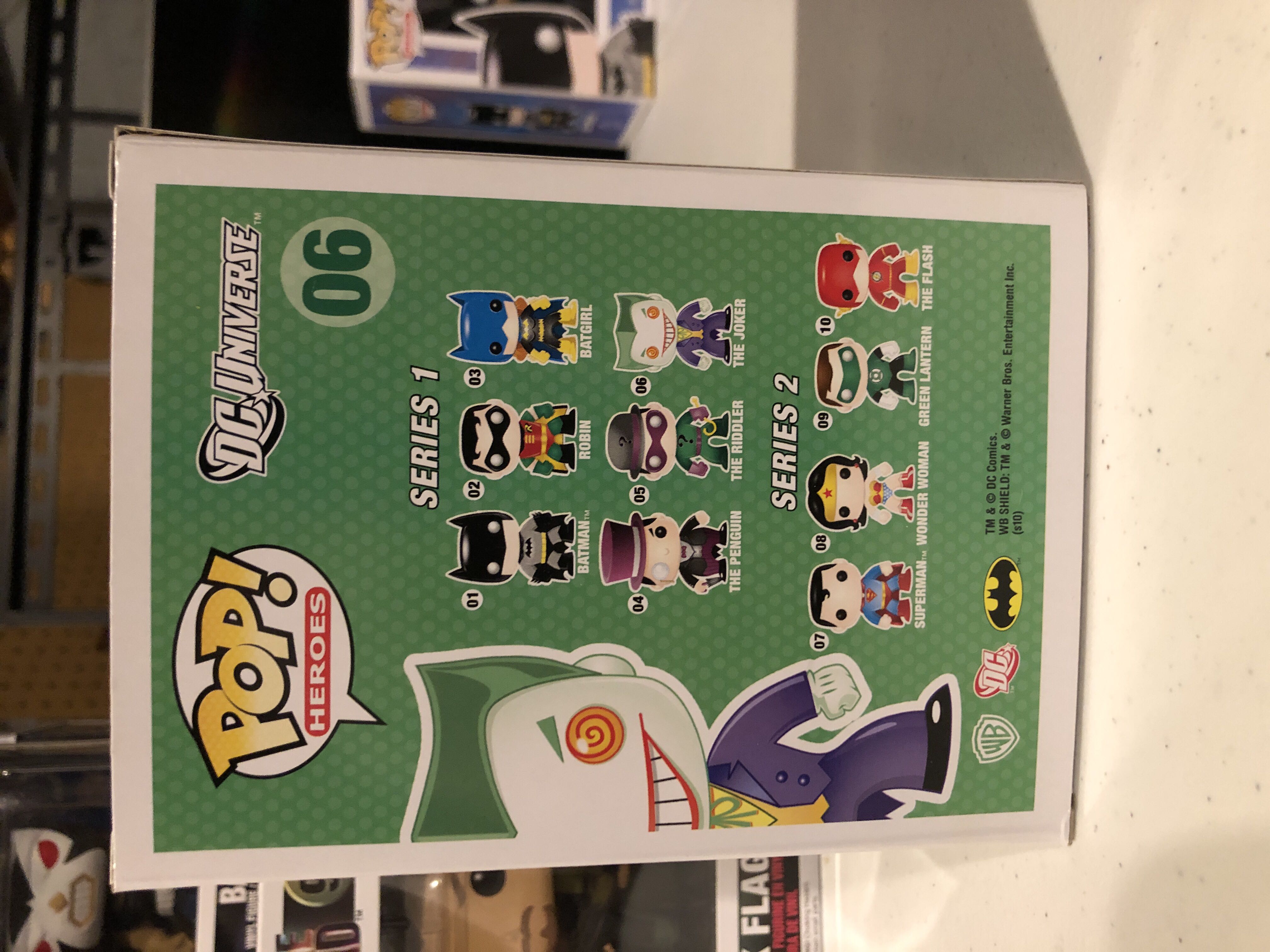 The Joker - Dc Universe 06 Funko Pop Heroes - DC Universe vinyl figure collectible [Barcode 830395022116] - Main Image 3