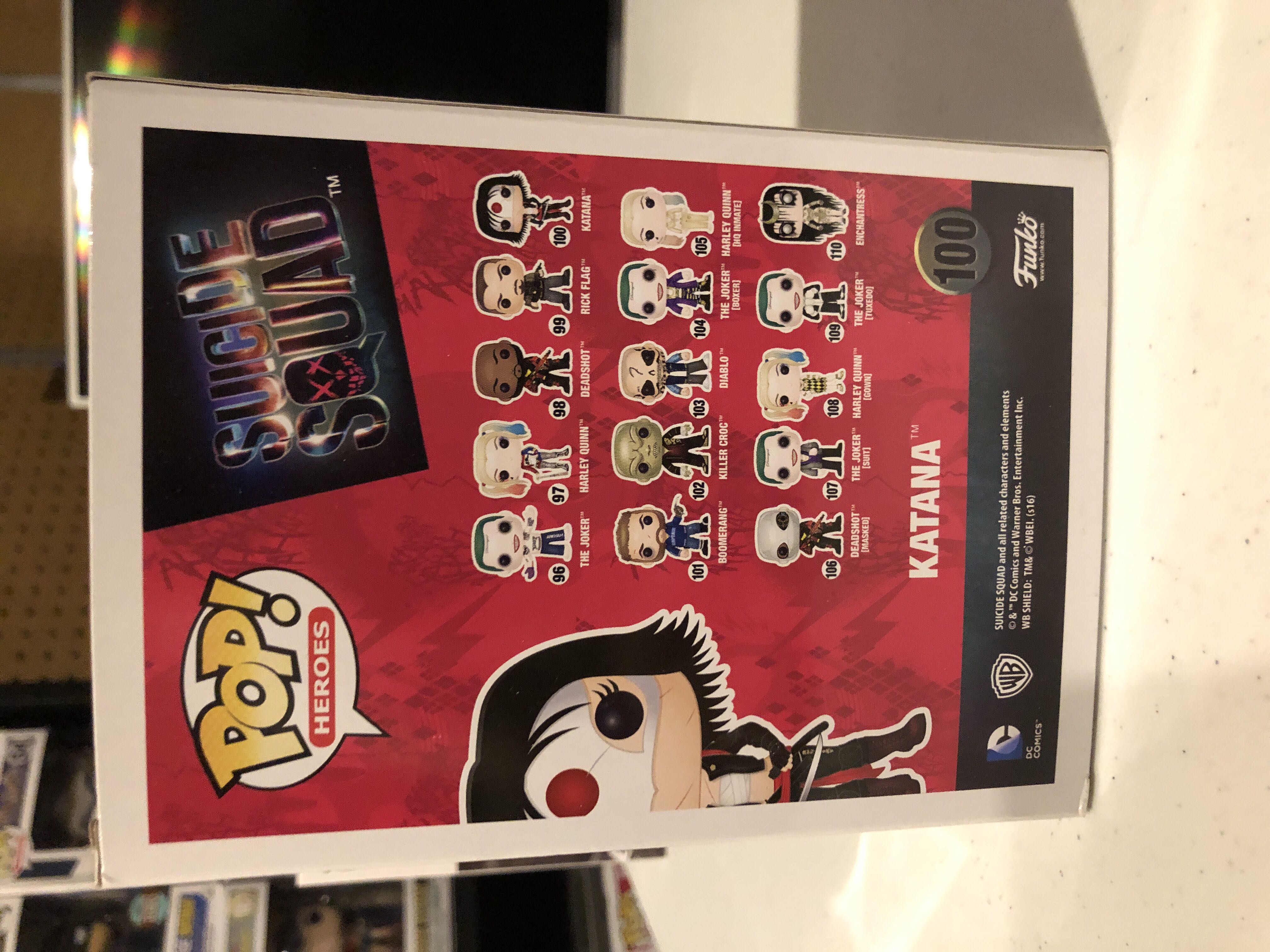 Katana - DC Universe vinyl figure collectible [Barcode 849803084028] - Main Image 3