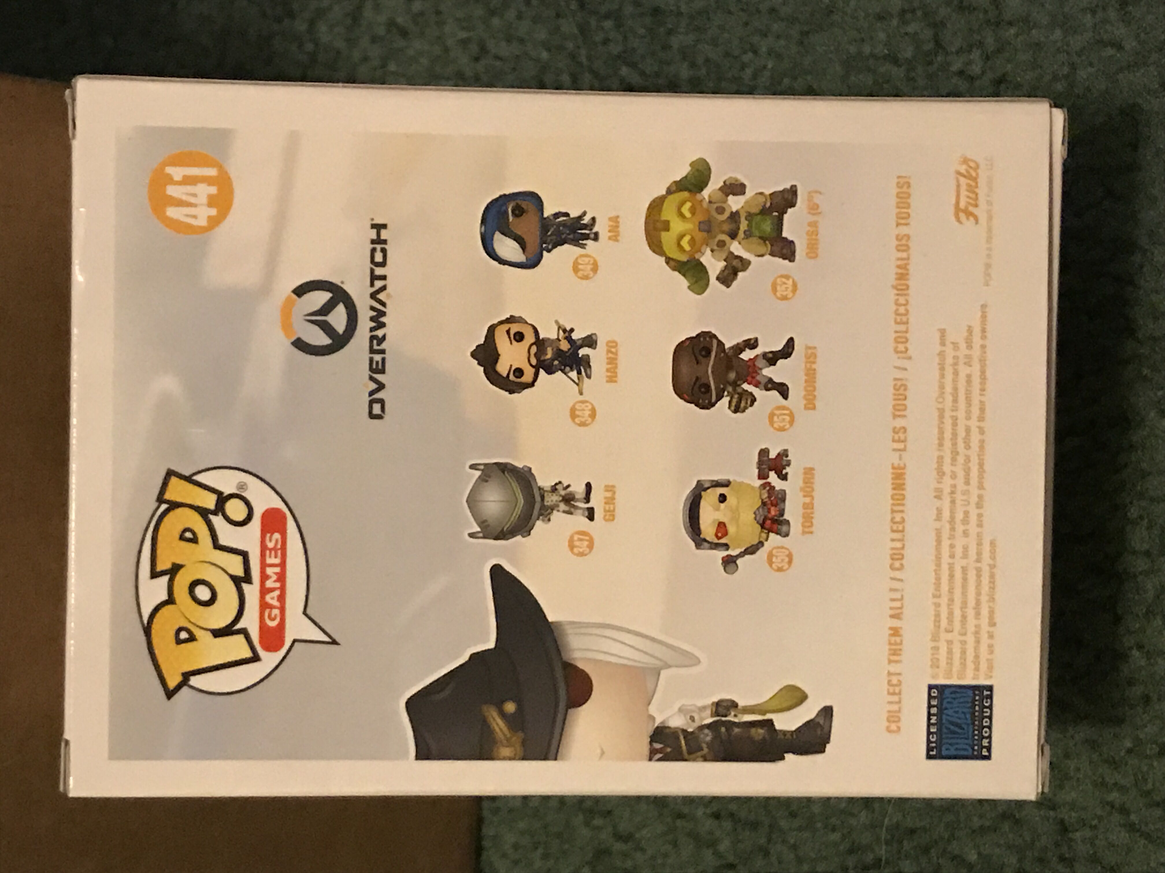Ashe - Overwatch vinyl figure collectible [Barcode 889698365802] - Main Image 2