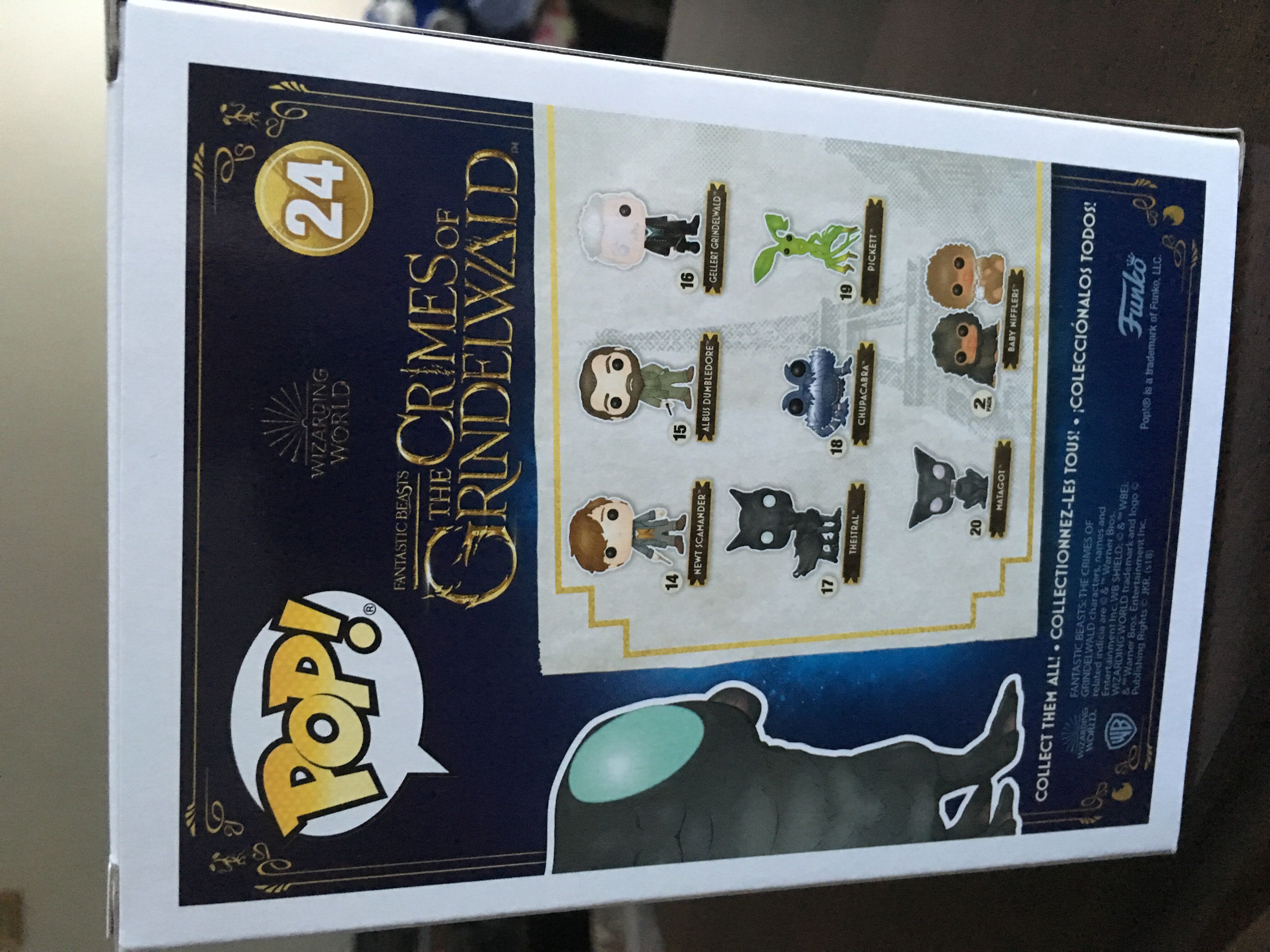Fantastic Beasts Crimes At Grinderwald: Mooncalf - Fantastic Beasts And Where to Find Them vinyl figure collectible [Barcode 889698343169] - Main Image 2