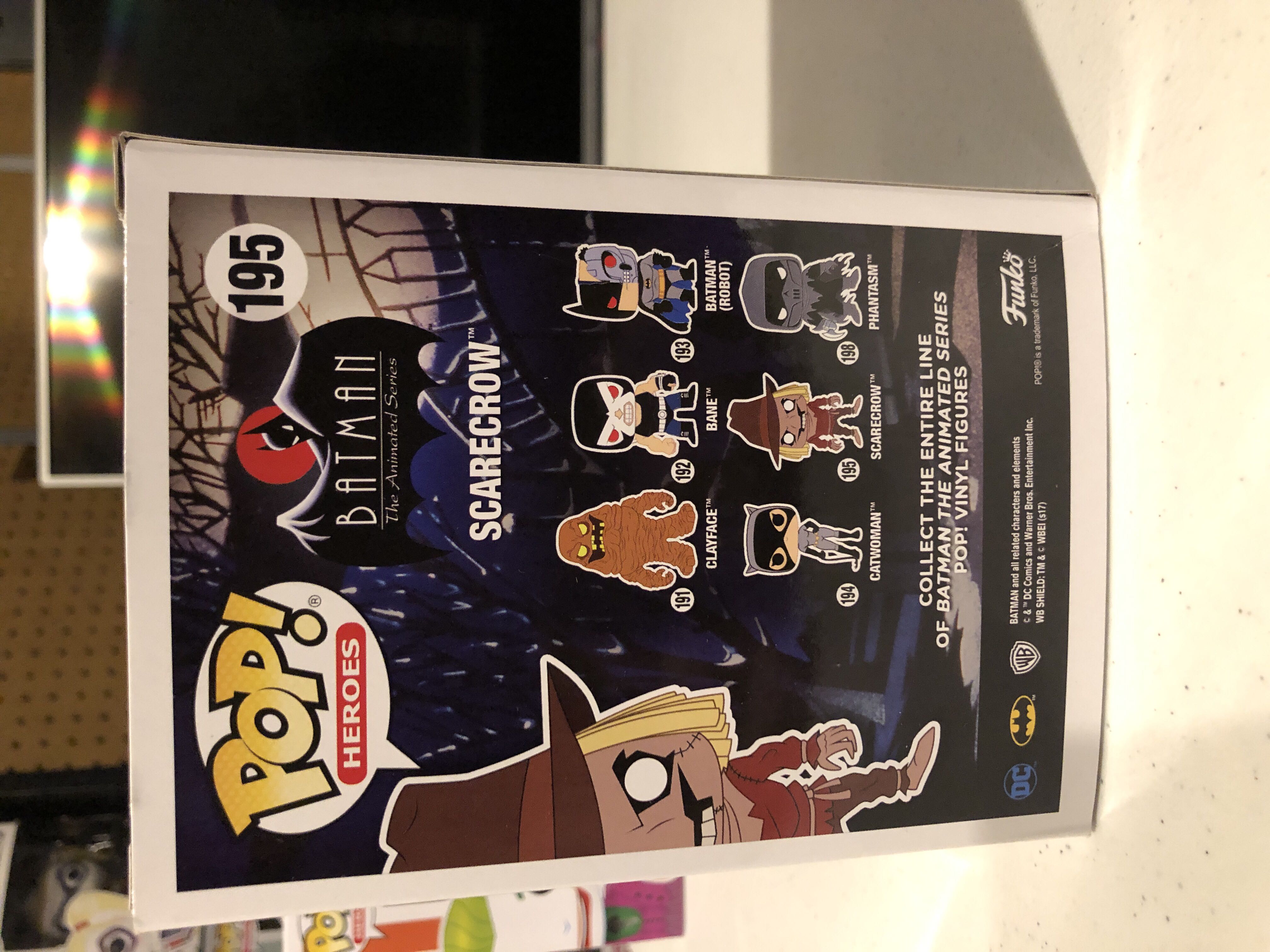 Scarecrow  - DC Universe vinyl figure collectible [Barcode 889698142601] - Main Image 3