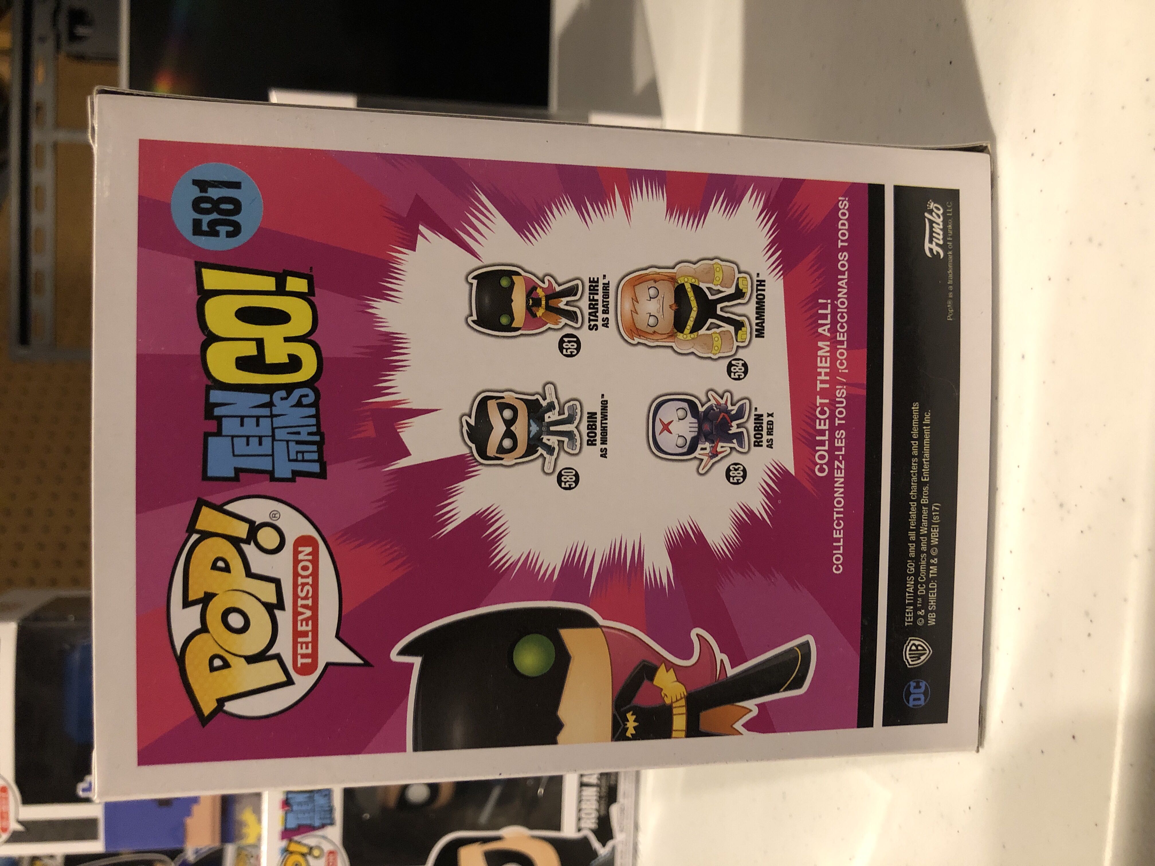 Starfire As Batgirl  - Teen Titans Go! vinyl figure collectible [Barcode 889698203920] - Main Image 3