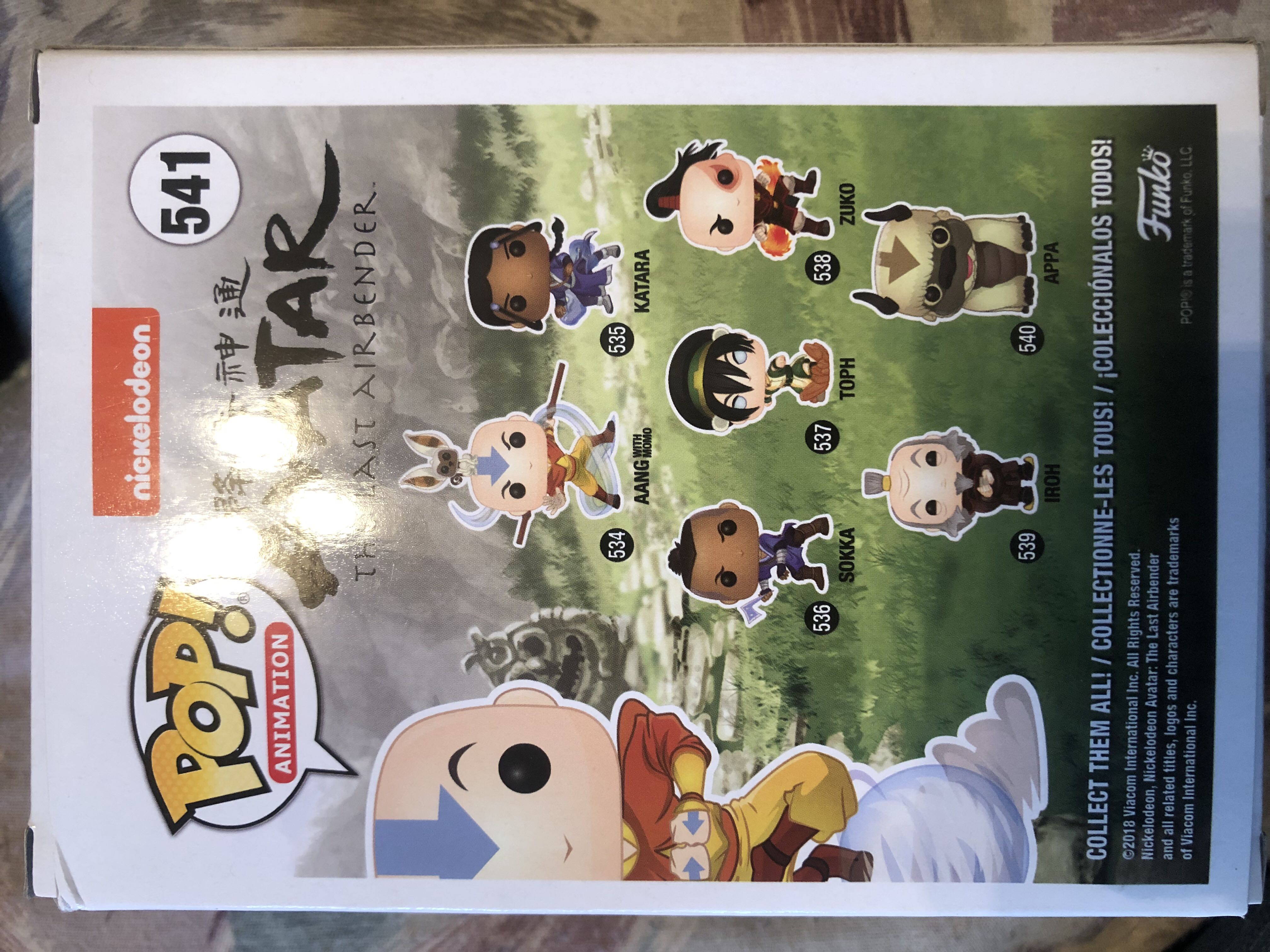 Aang on Air Scooter - Avatar: The Last Airbender vinyl figure collectible [Barcode 889698364706] - Main Image 2