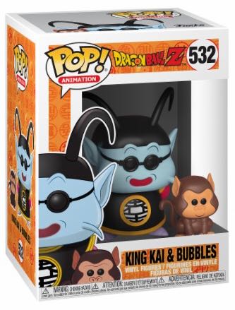 King Kai & Bubbles - Dragon Ball Z vinyl figure collectible [Barcode 889698364065] - Main Image 3